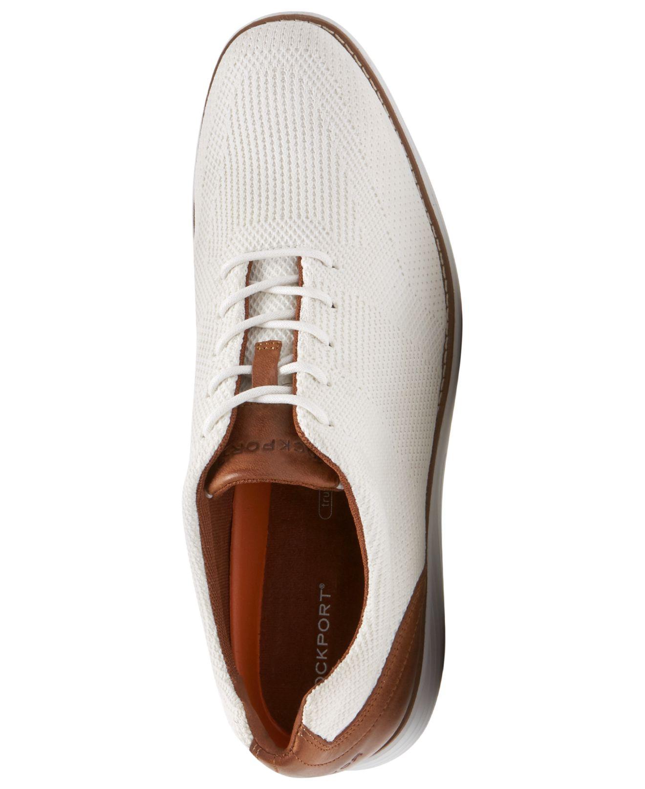 rockport garett mesh lace up