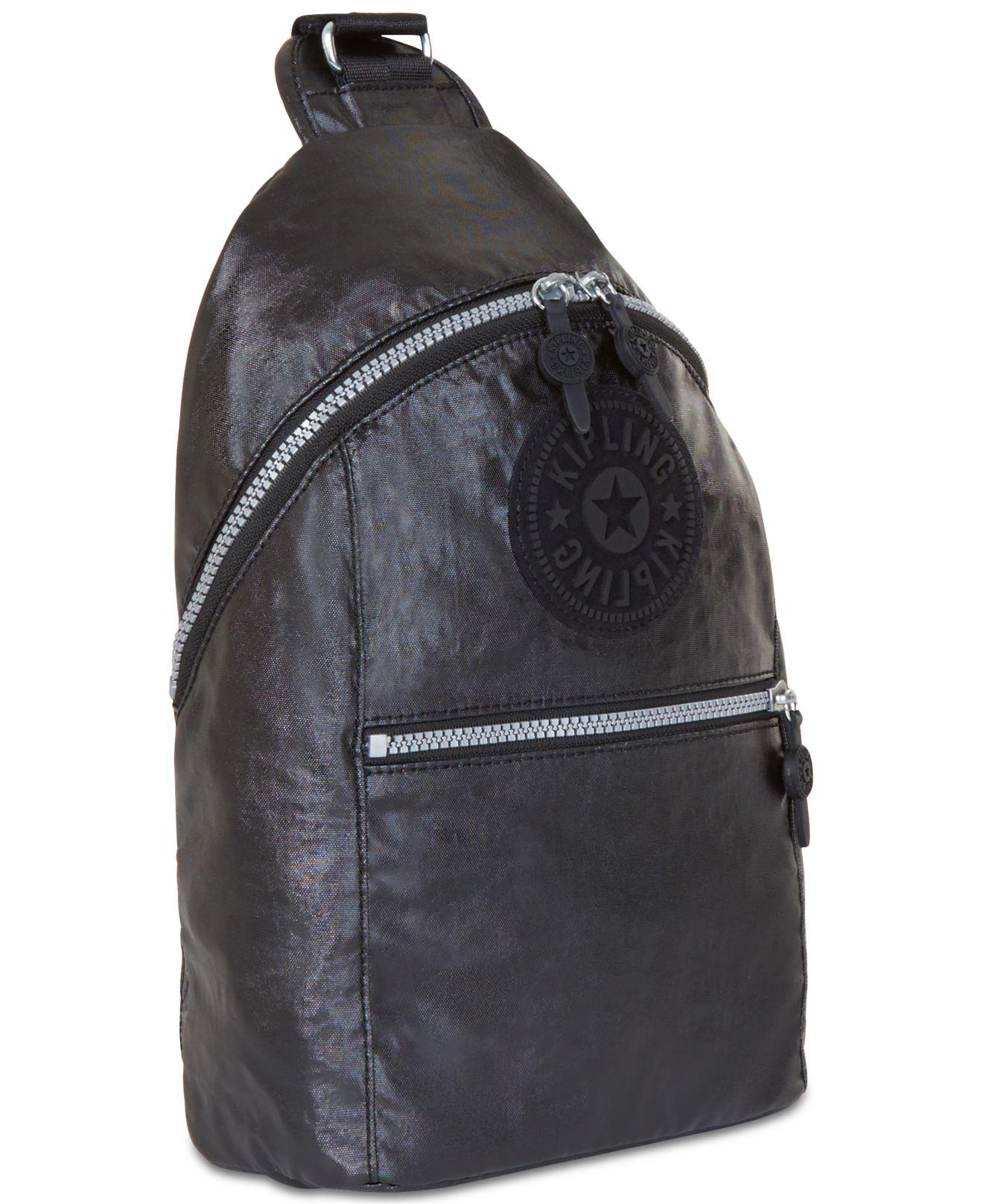 kipling mini backpack black