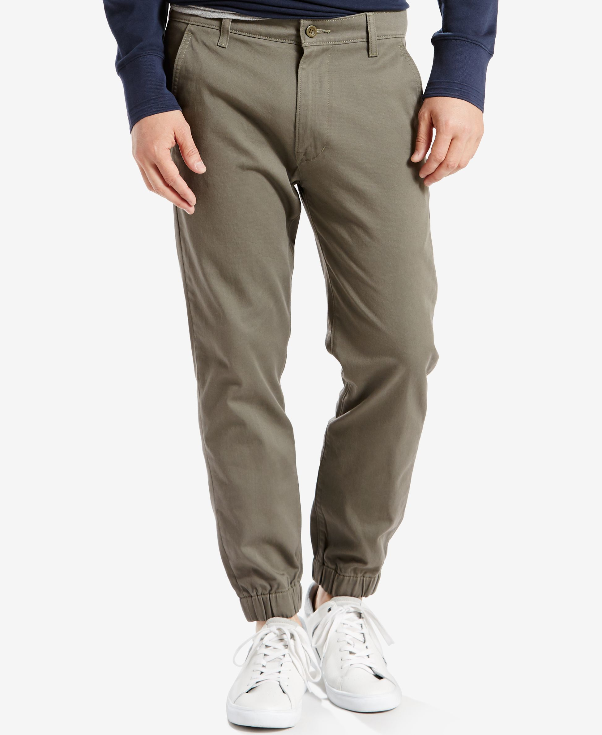 Levi's Cotton Men's Chino Jogger Pants in Dusty Green (Green) for Men ...