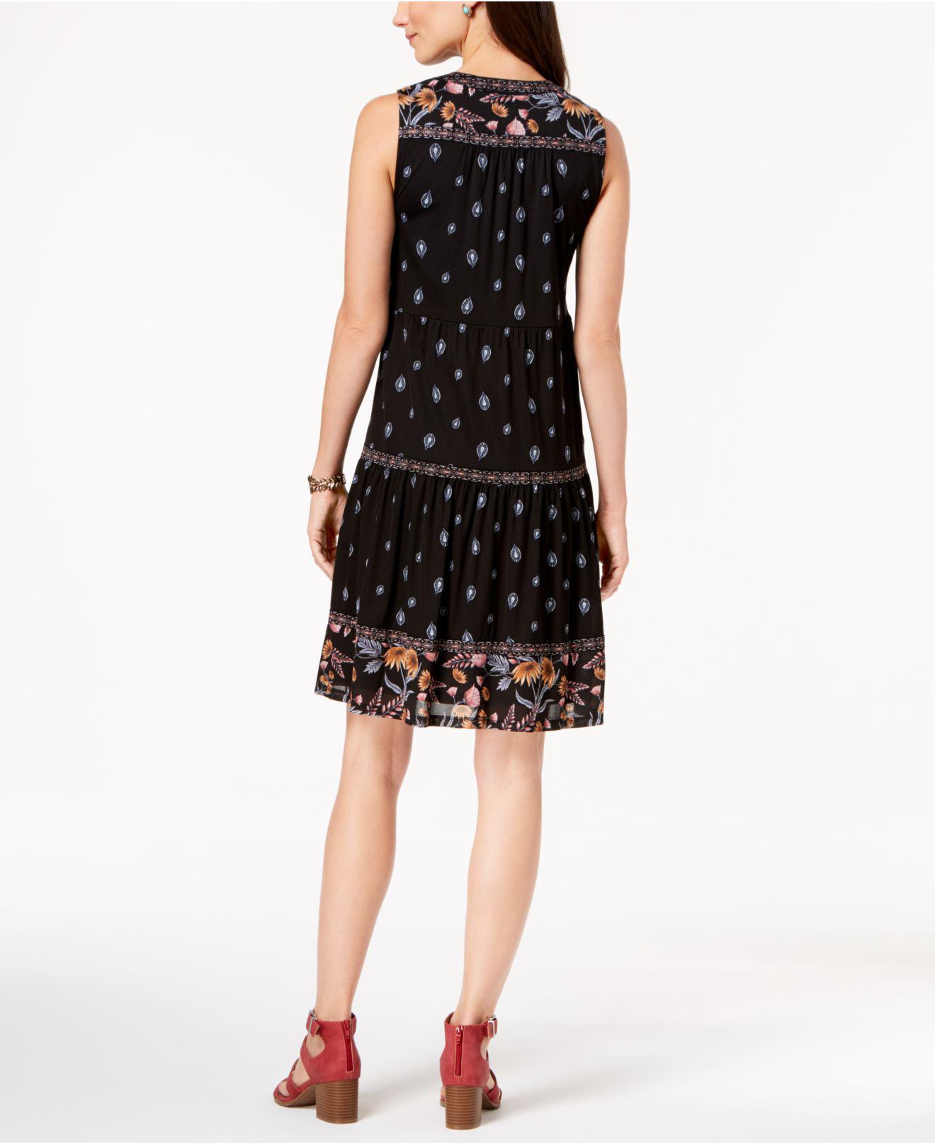 macys peasant dress