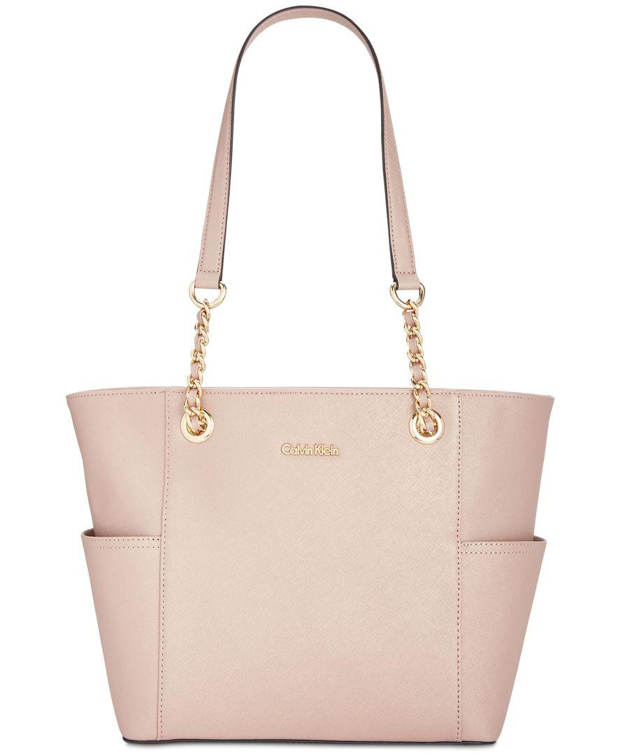 macy's calvin klein tote bags