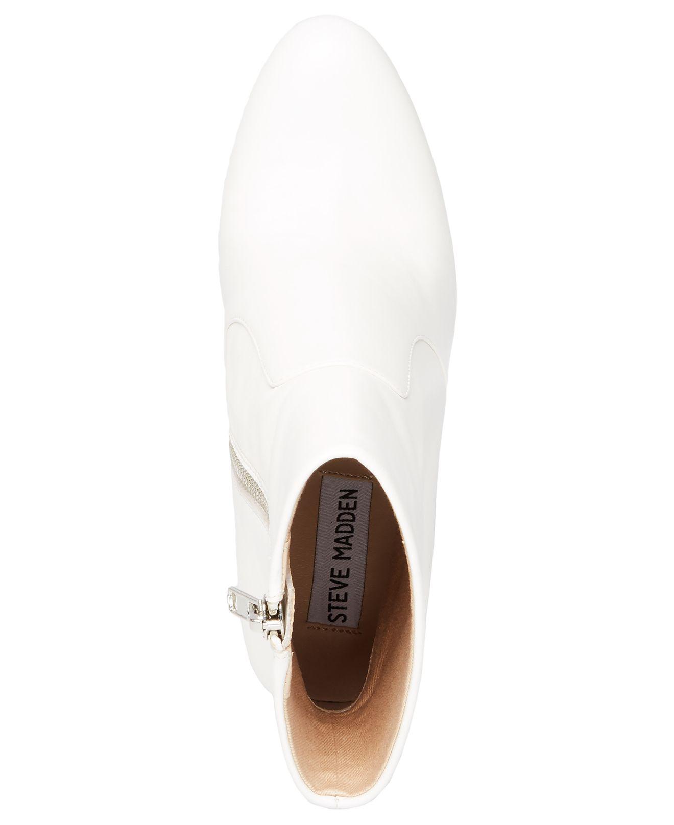 steve madden taryn block heel bootie