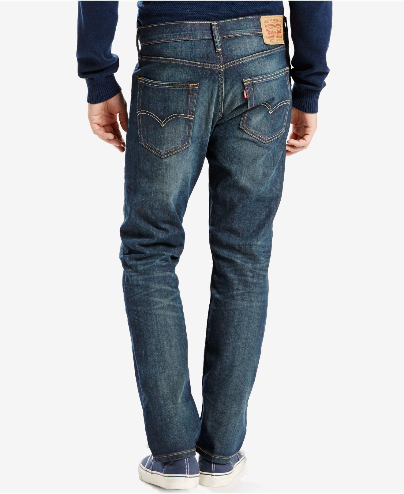 Levi's 502tm Regular Tapered Fit Jeans in Blue for Men | Lyst