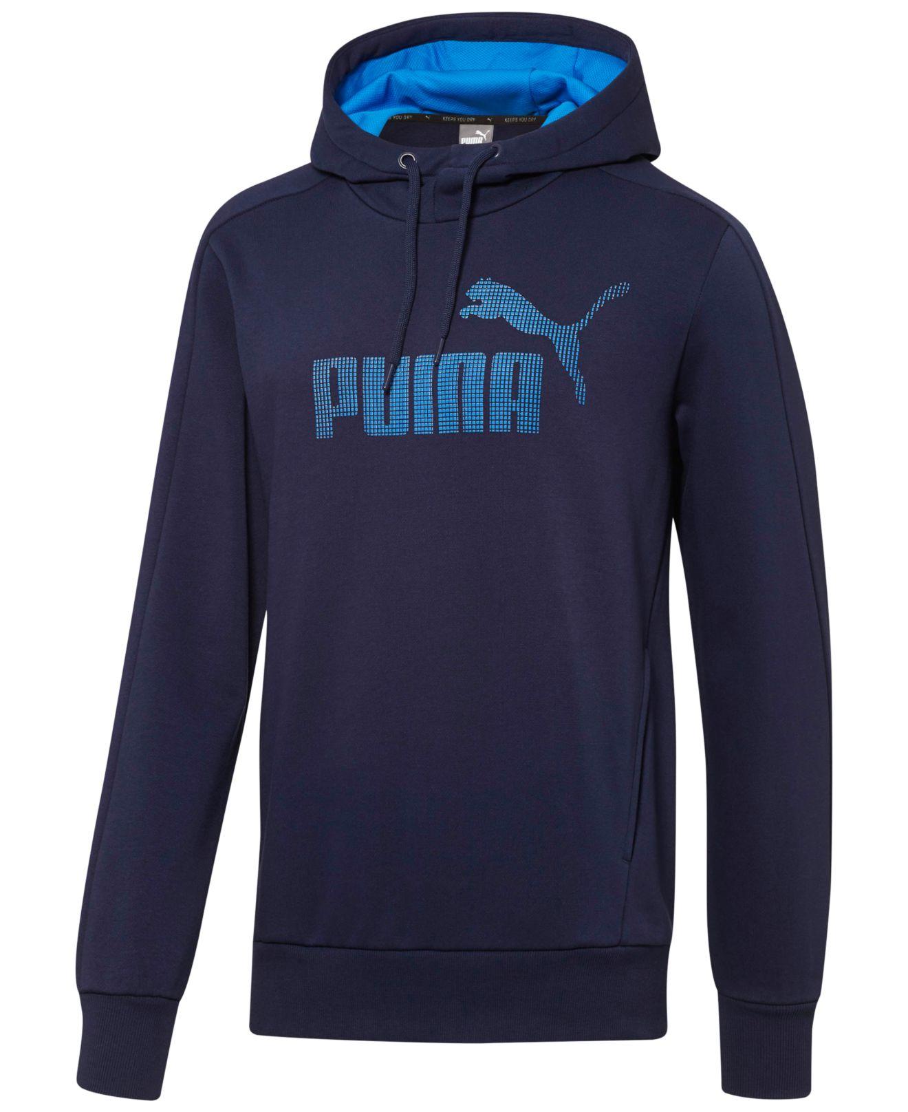 Puma Men's T7 Drycell Fleece Hoodie in Blue for Men | Lyst