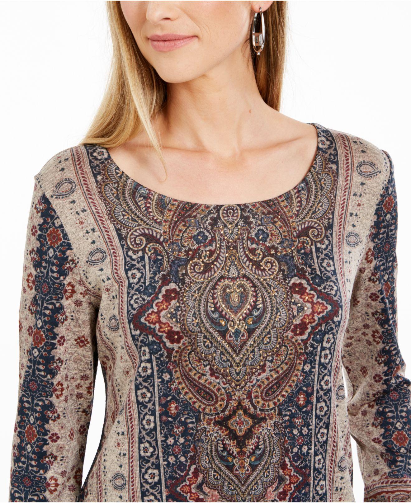style and co tops at macys