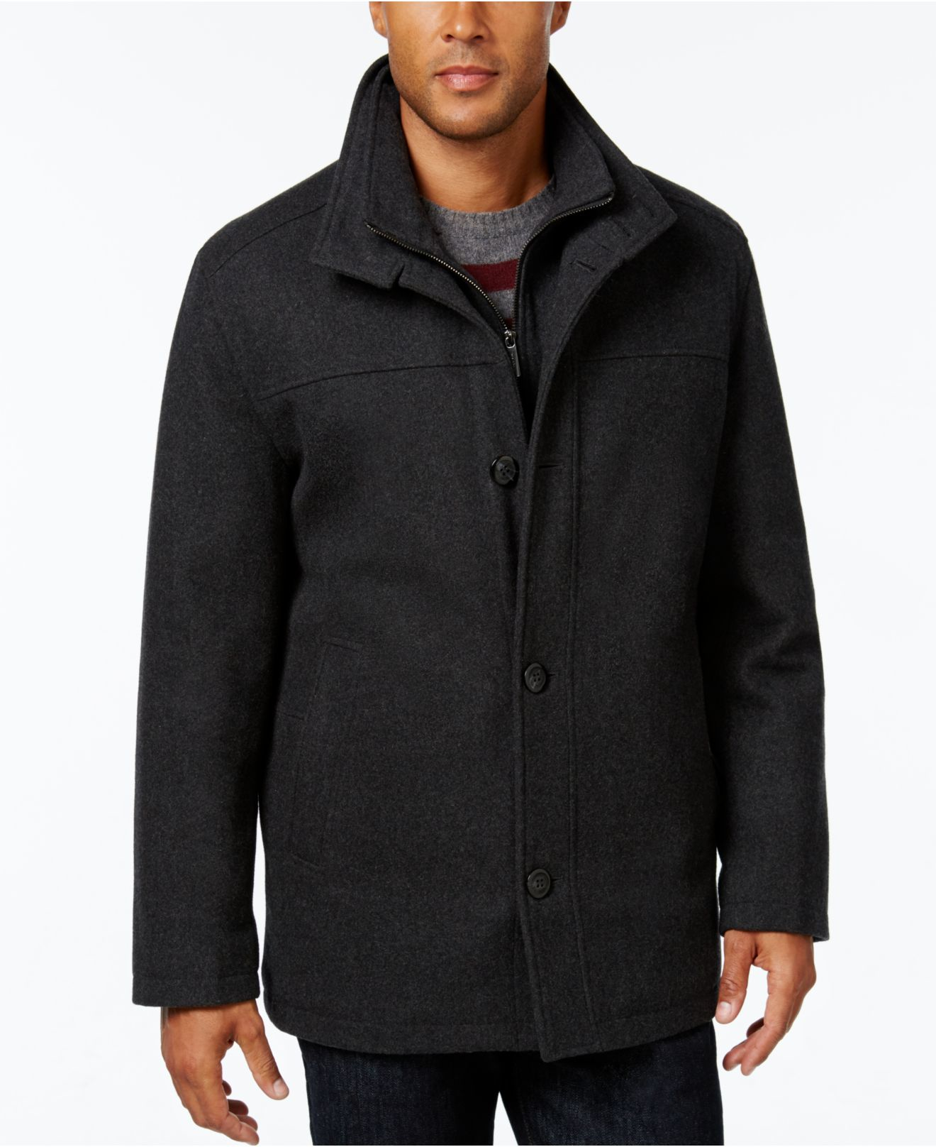 Hot Sale 2015 Fashion Brand Men Winter Jacket Stand Collar