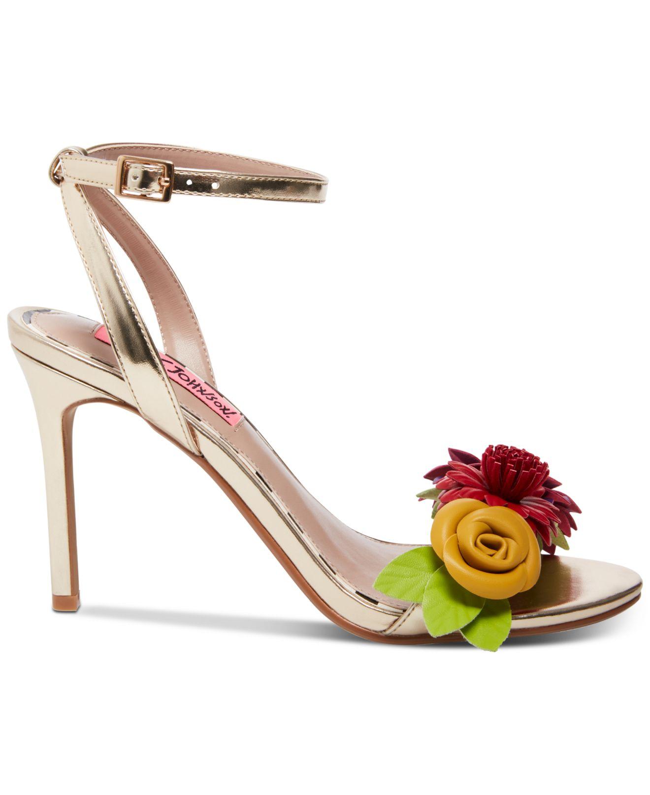 betsey johnson fluer dress sandals