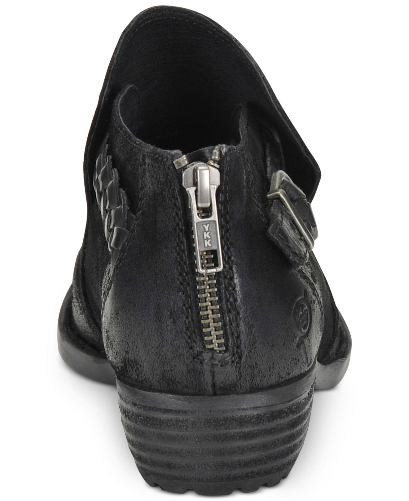 born sylvia shoes black