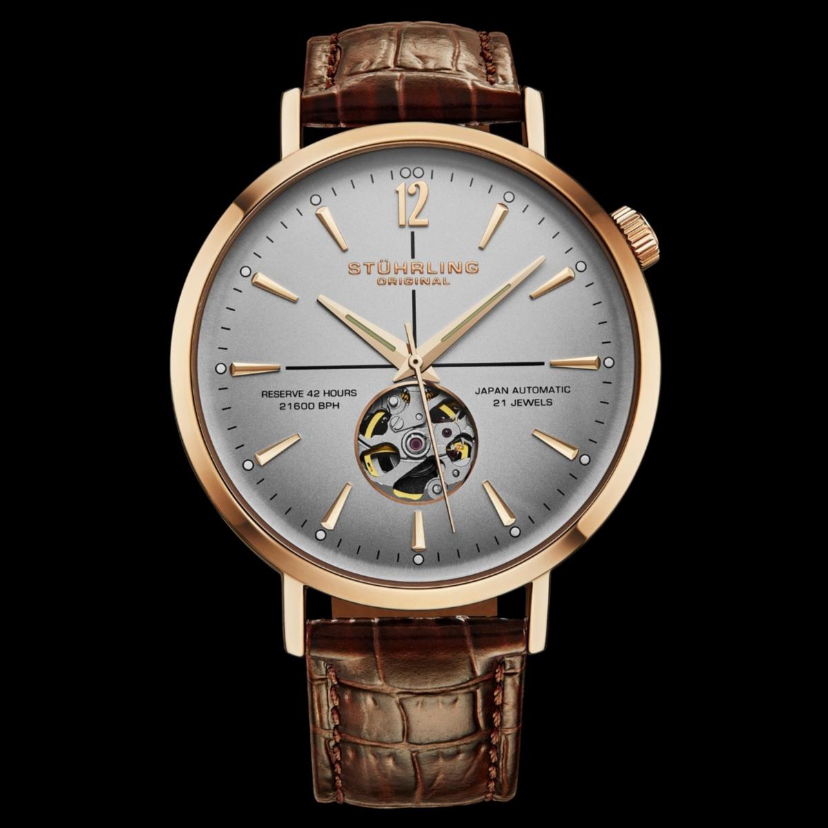 Stuhrling 1021 Quasar Skeleton Automatic 42mm Watch for Men Lyst