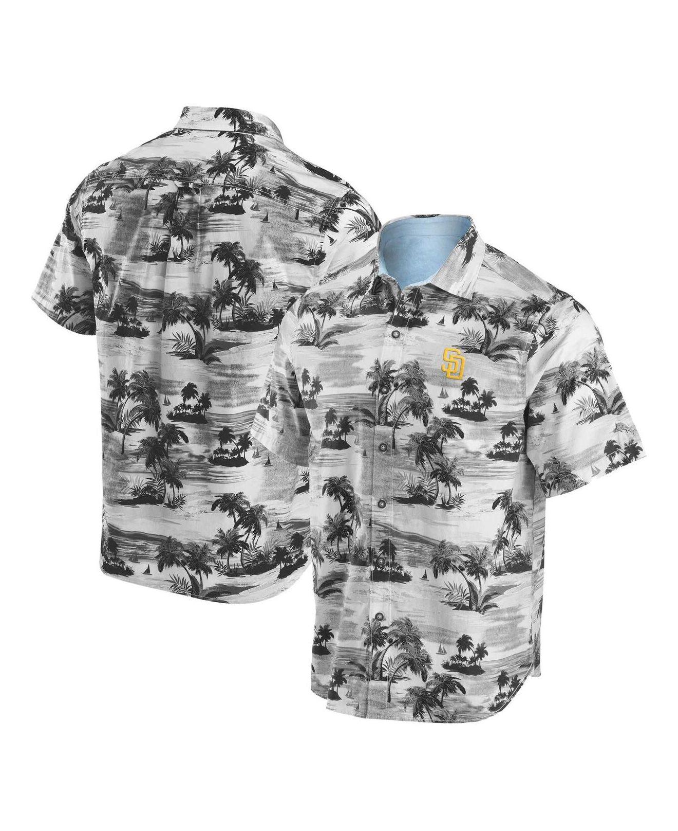 Tommy Bahama Black Chicago White Sox Tropical Horizons Button-up Shirt ...