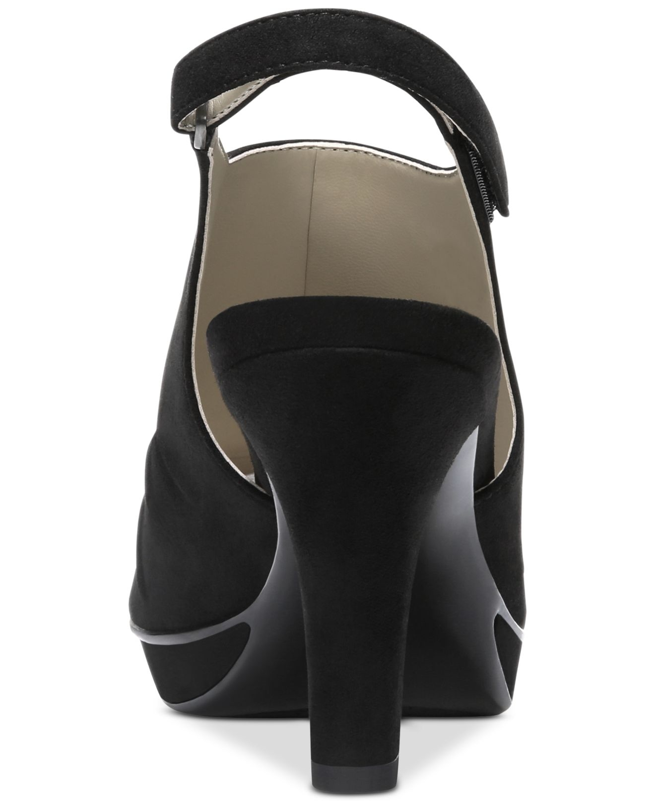 naturalizer peep toe flats