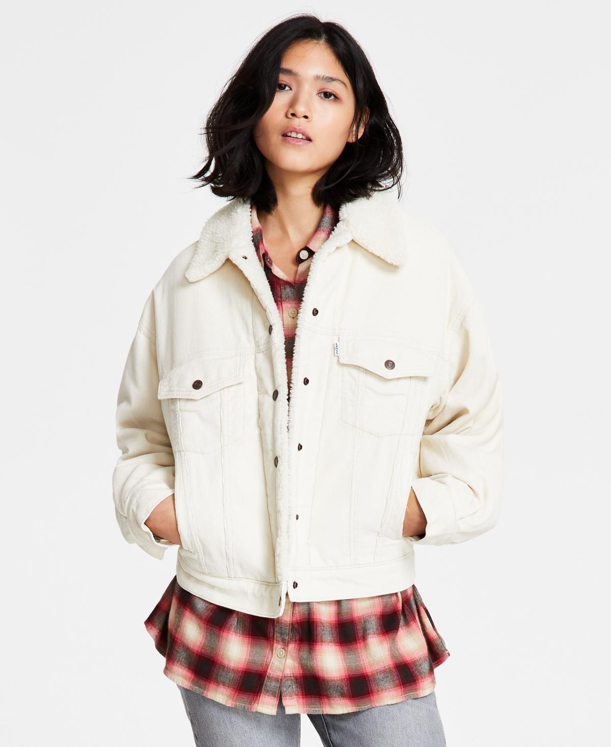 Levi's corduroy jacket womens sales