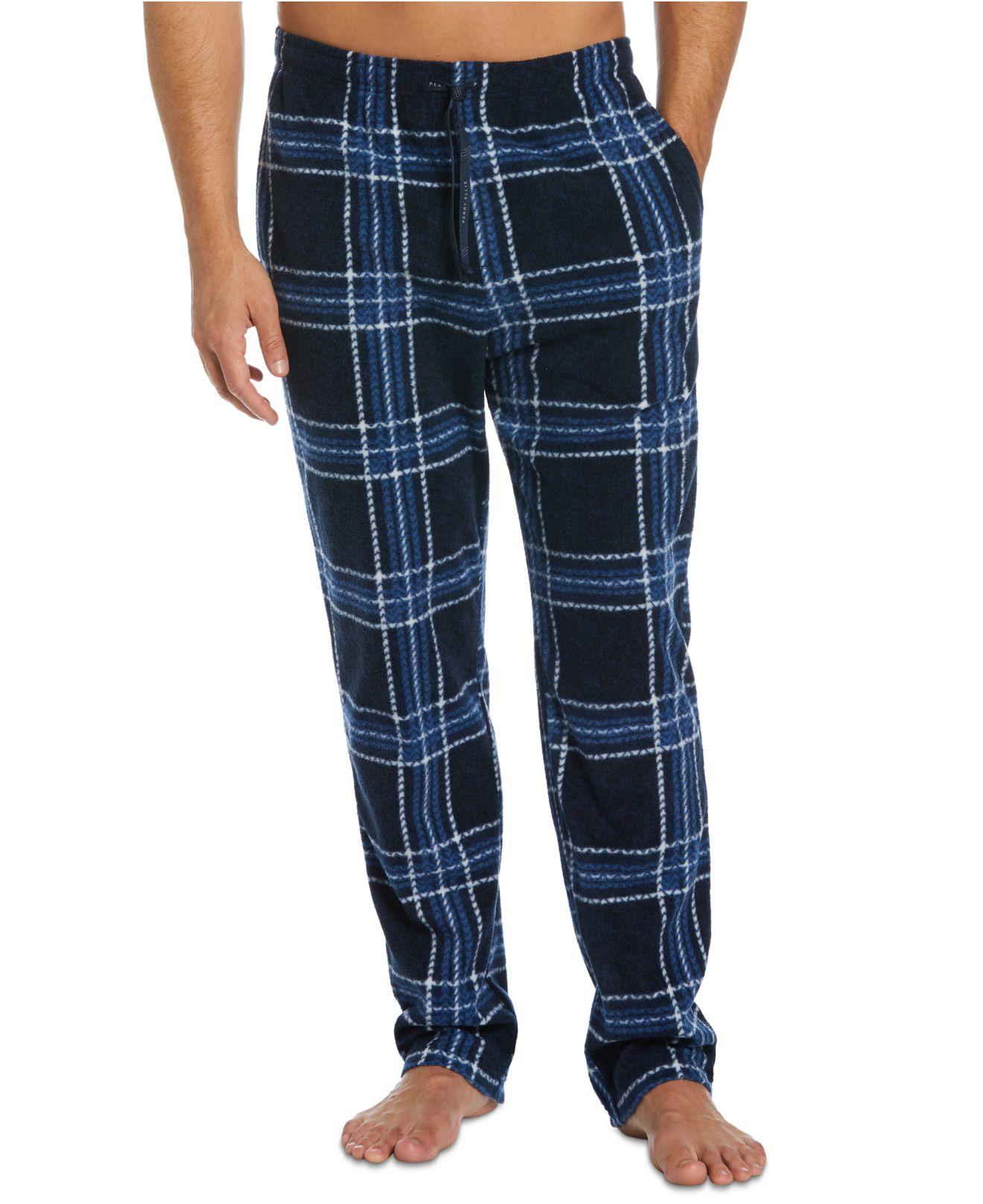 perry ellis fleece pajama pants