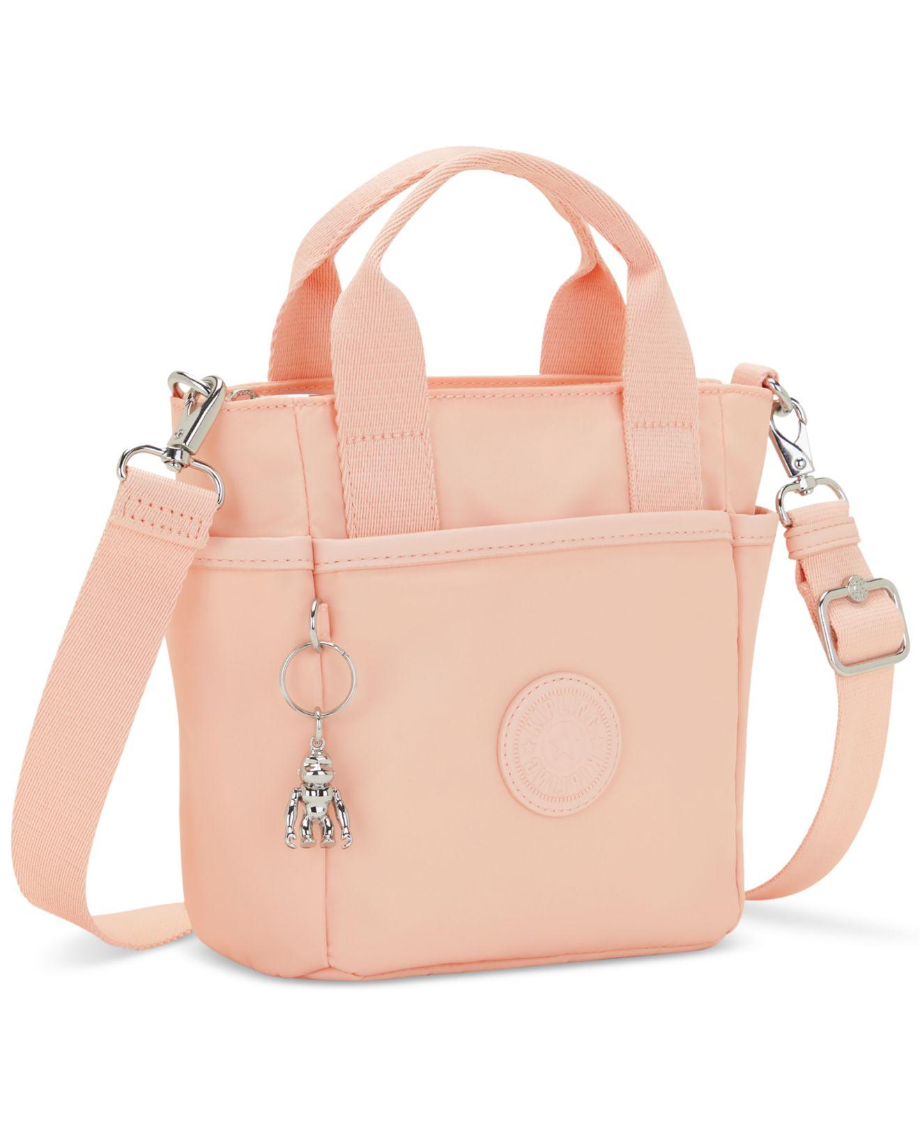 Kipling 's Patya Small Nylon Top-handle Shoulder Bag in Pink | Lyst