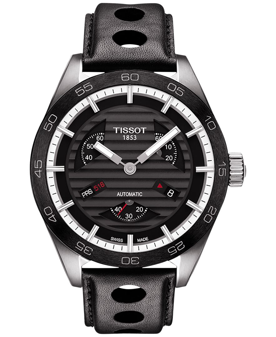 tissot prs 516 automatic chronograph men's watch