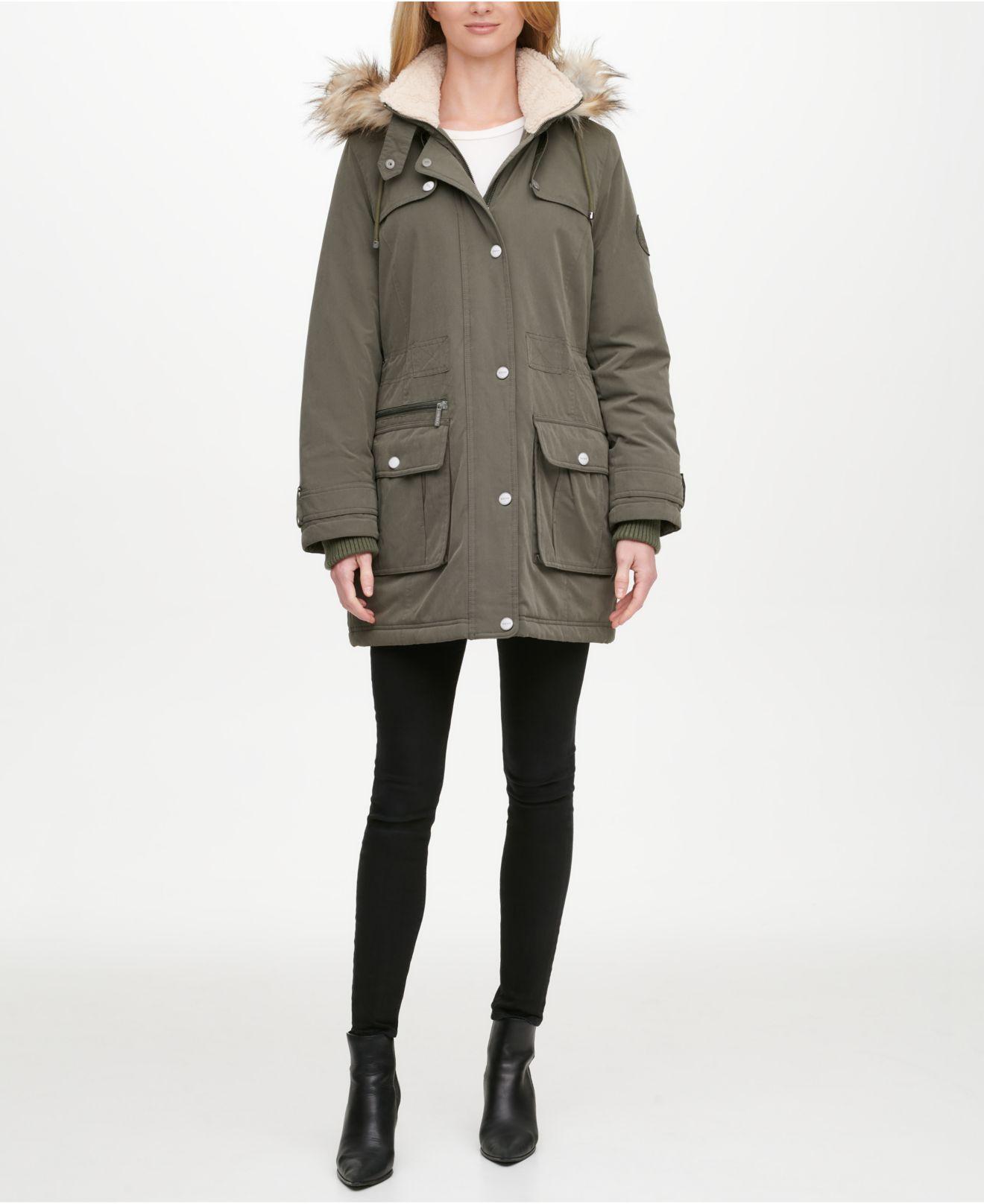 dkny anorak coat