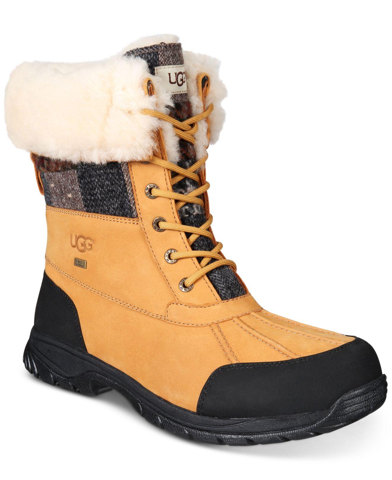 black patchwork uggs