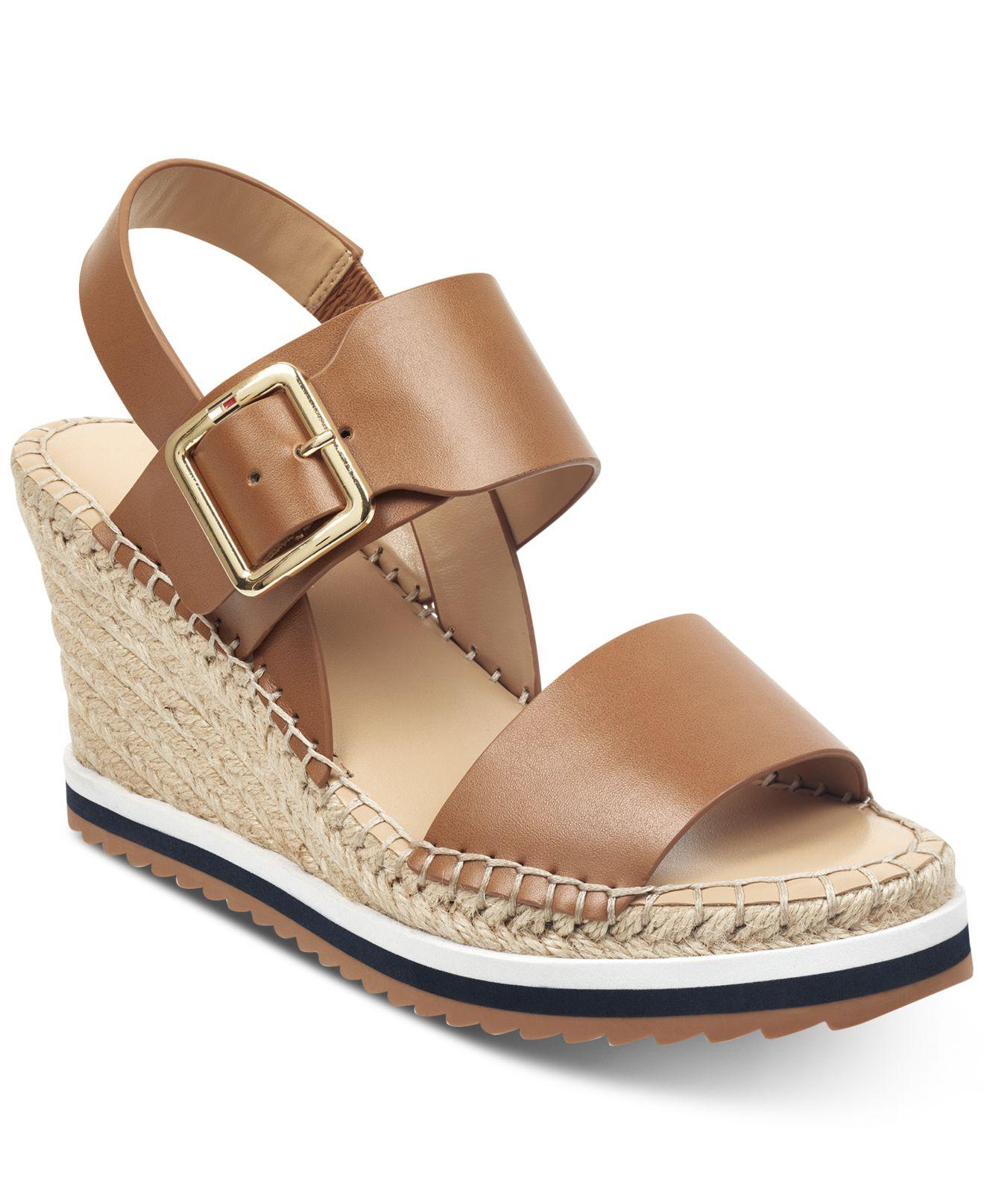 tommy hilfiger yazzi wedge sandals