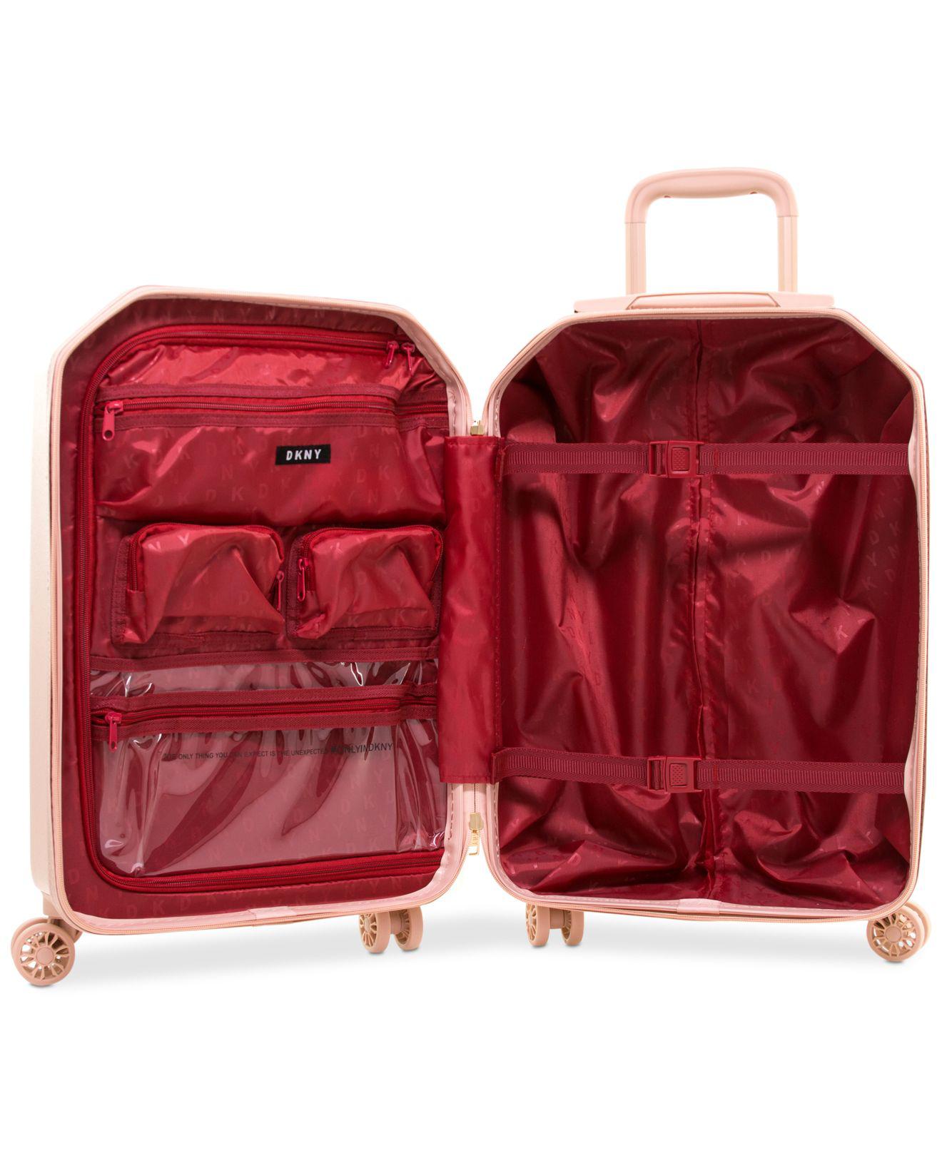 DKNY Allure 24" Hardside Spinner Suitcase, Created For Macy's in Pink