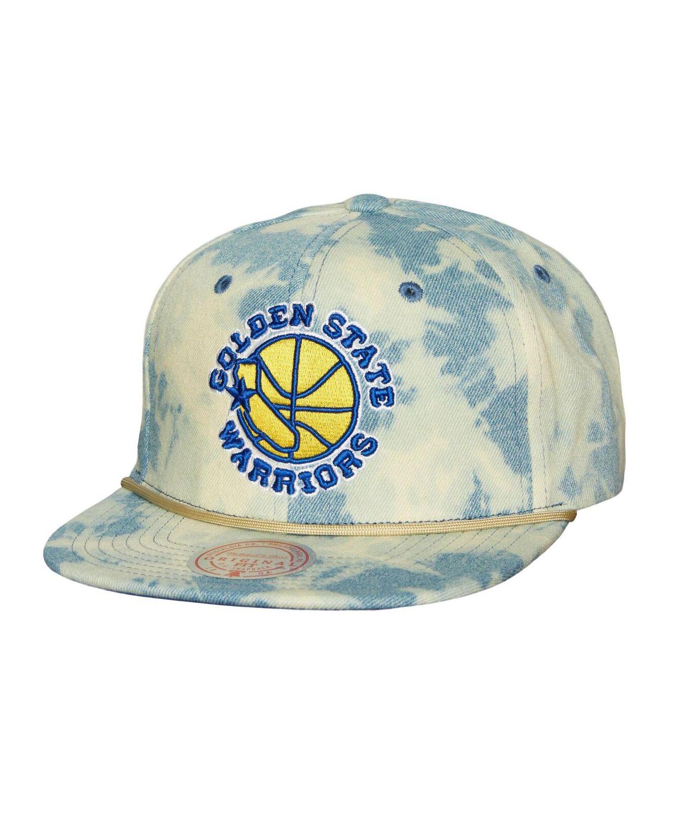 Lids Golden State Warriors Mitchell & Ness Hardwood Classics Pop Snapback  Hat - Cream/Royal