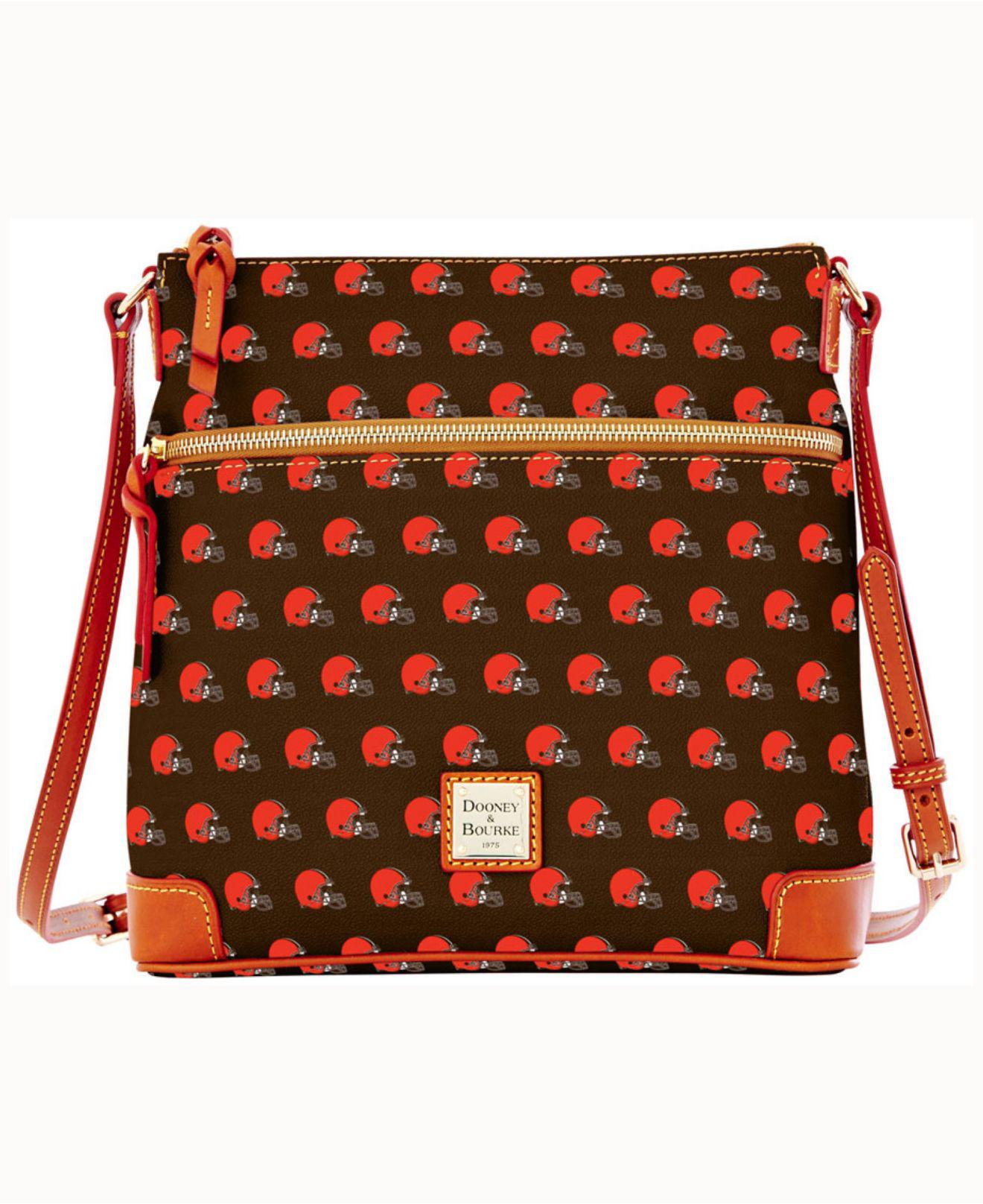 Dooney & Bourke Leather Cleveland Browns Crossbody Purse Lyst