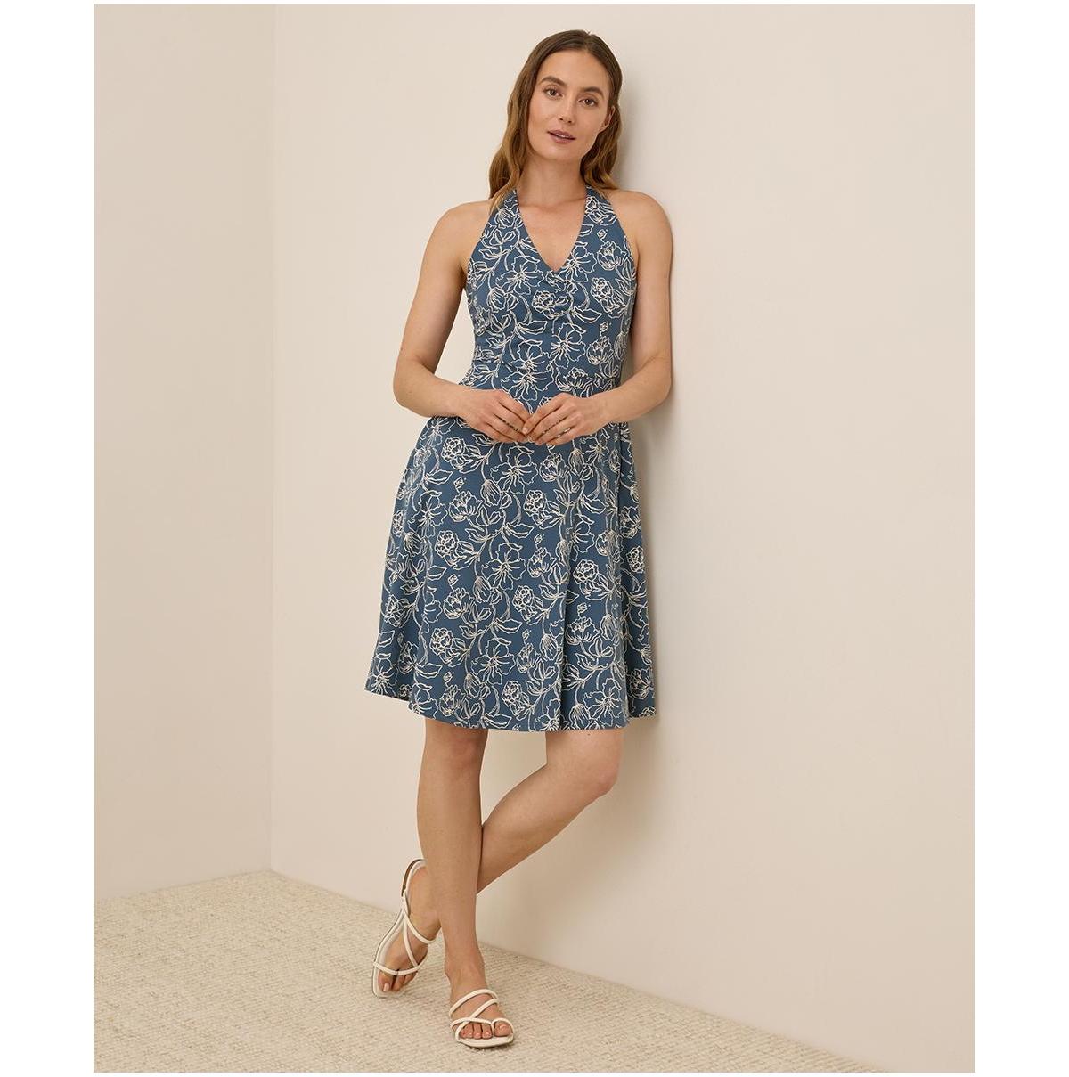 green emerald velvet dress Bethany Embroidery Fit and Flare Halter Mini Dress – Shades Sunglasses