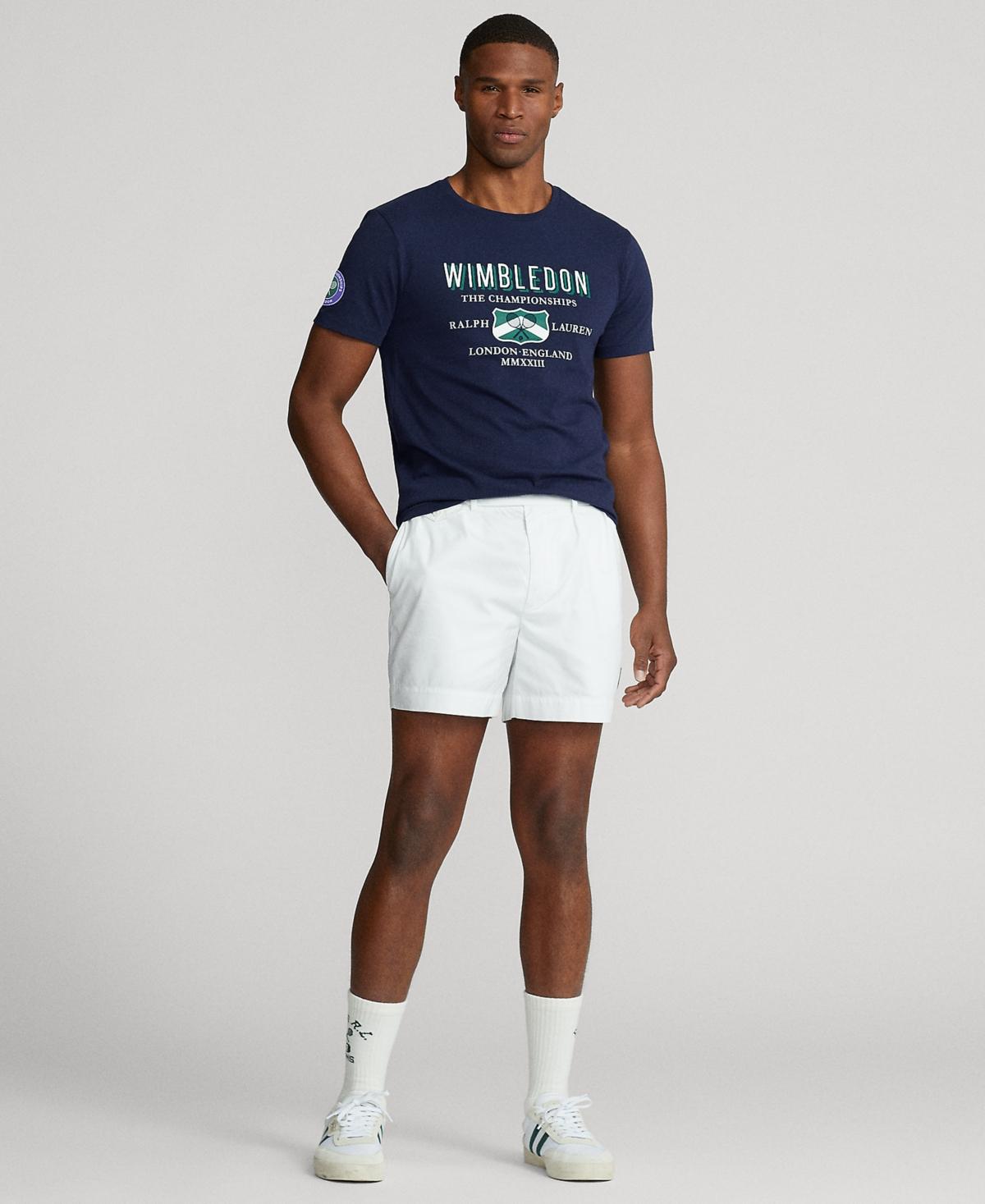 Polo Ralph Lauren Wimbledon Custom Slim Fit T-shirt in Blue for Men | Lyst