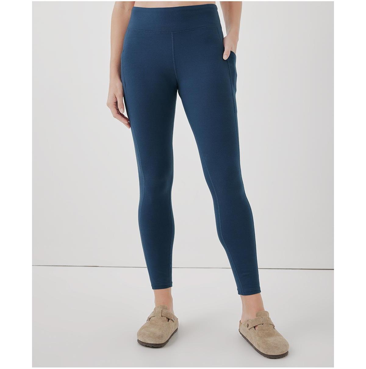 PACT Organic Cotton • Cheetah Dot Orange Polka Dot High Rise Pocket Leggings  | Pocket leggings, Organic cotton, Leggings shop