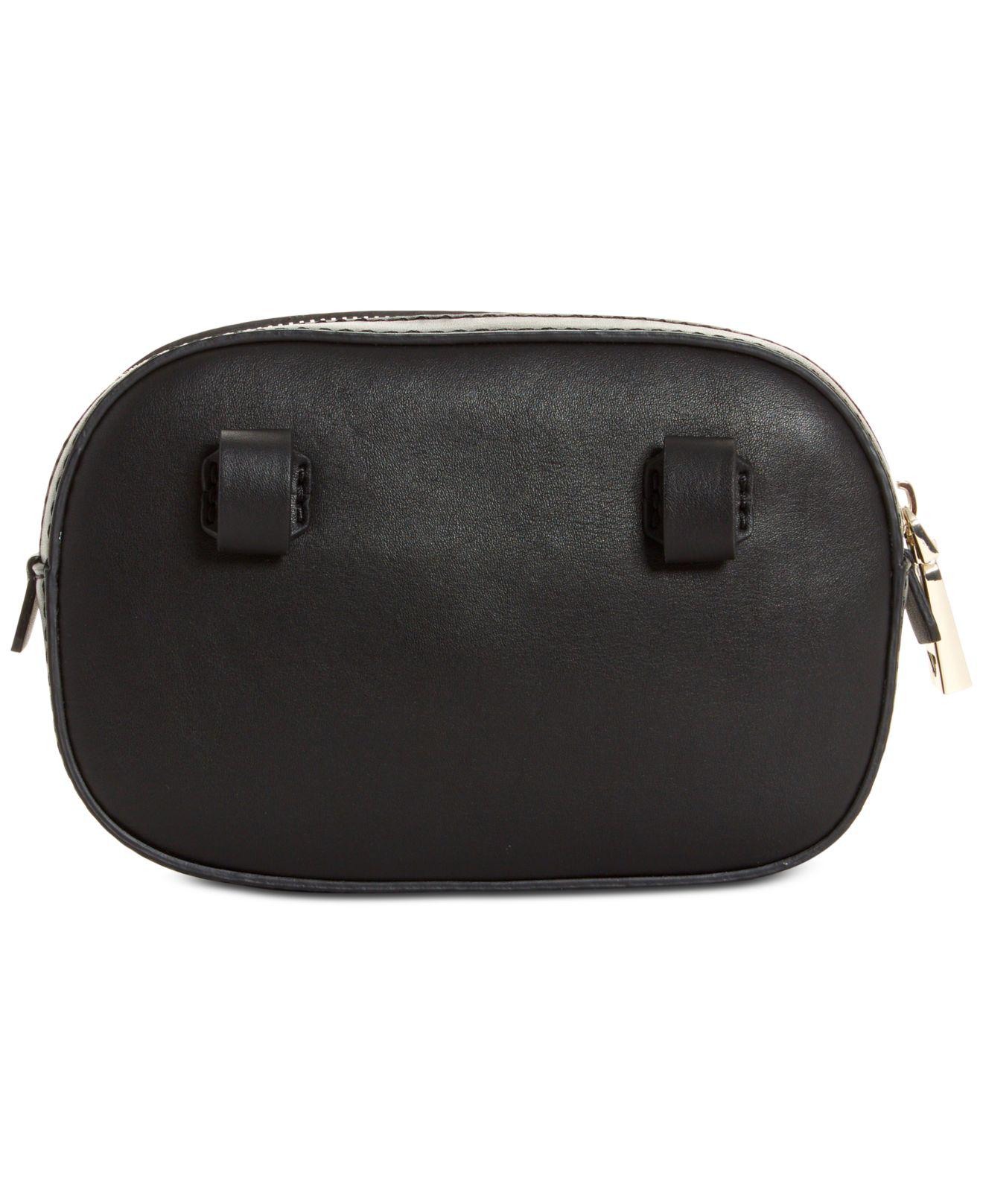 Guess Varsity Pop Mini Belt Bag in Black Lyst