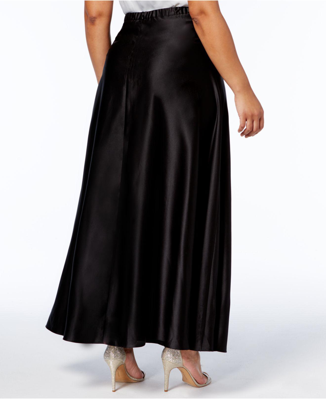Alex Evenings Plus Size A-line Maxi Skirt in Lyst