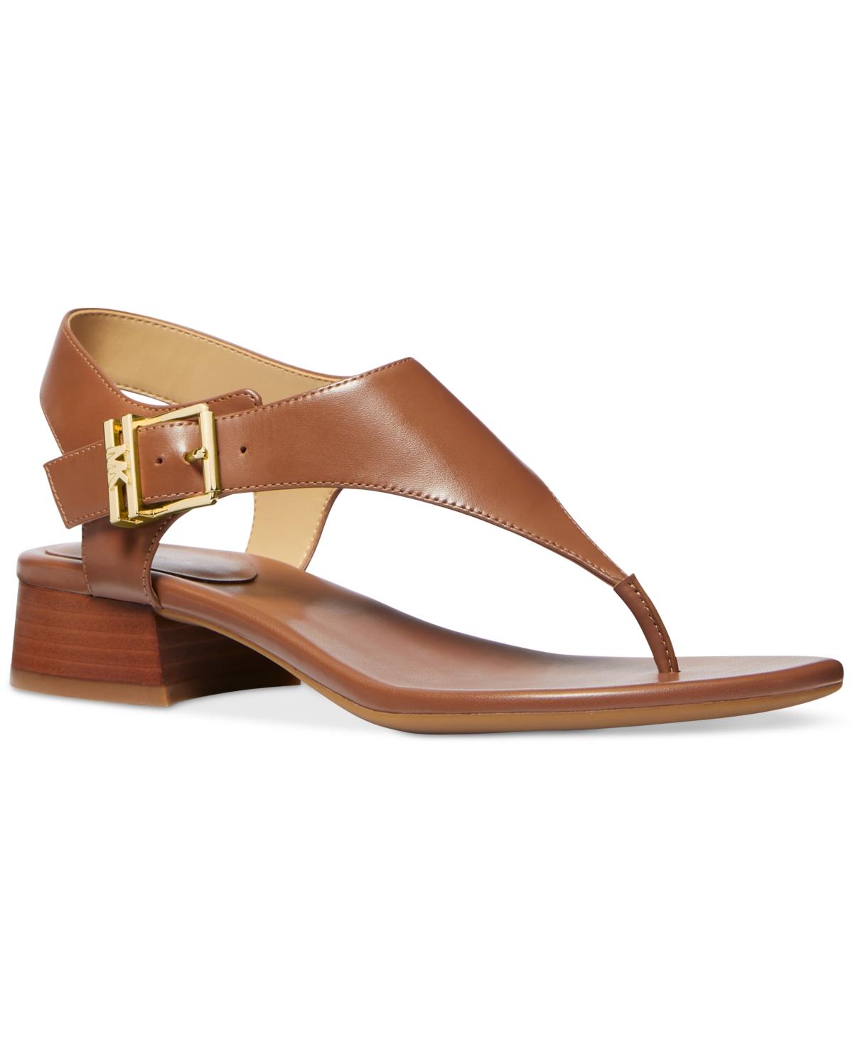 michael kors london thong block heel