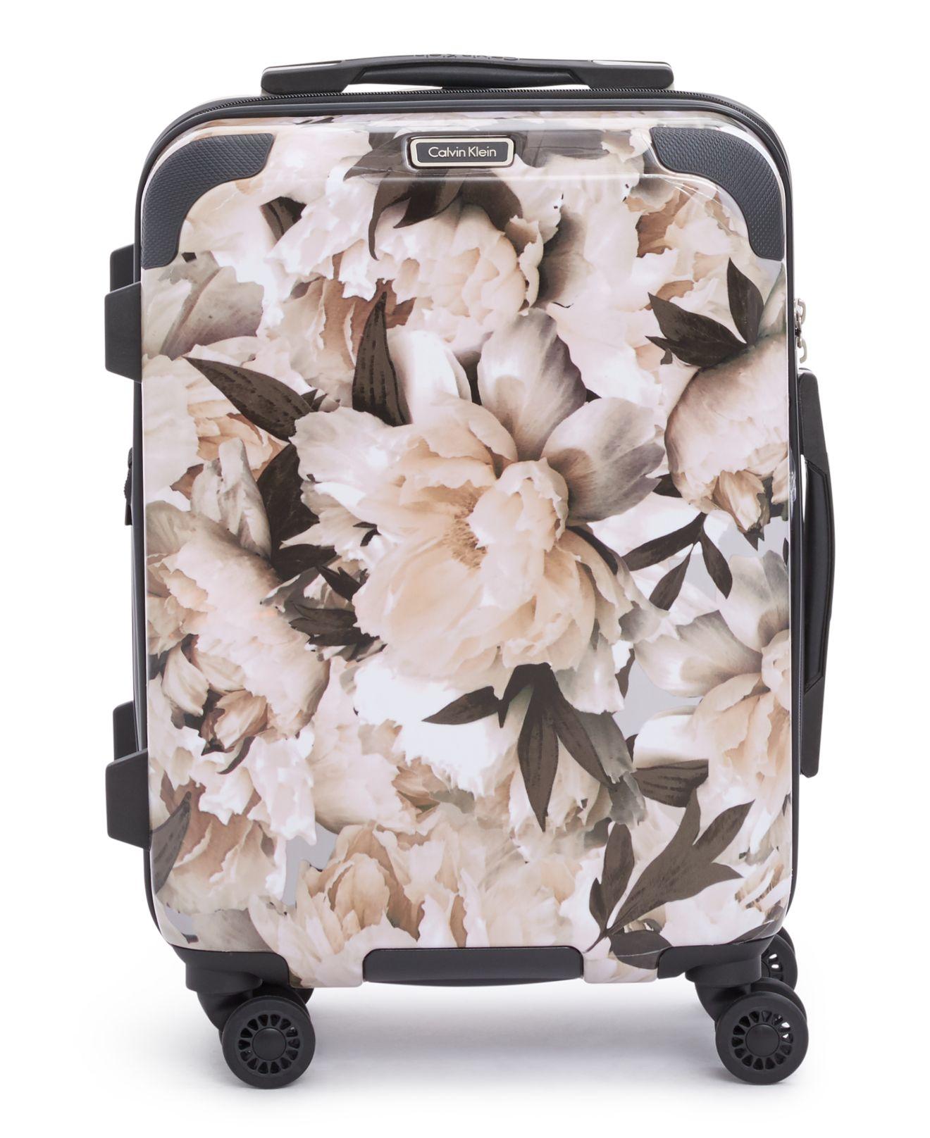 Calvin Klein International Cabin (floral White) Luggage Lyst