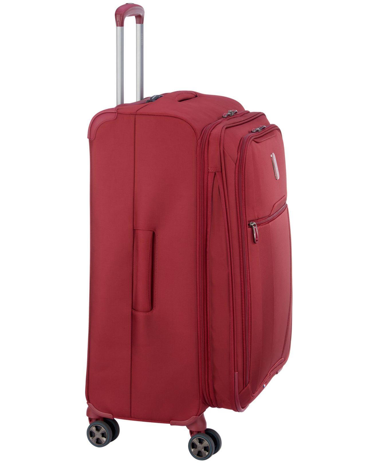 delsey helium 360 25 expandable spinner suitcase