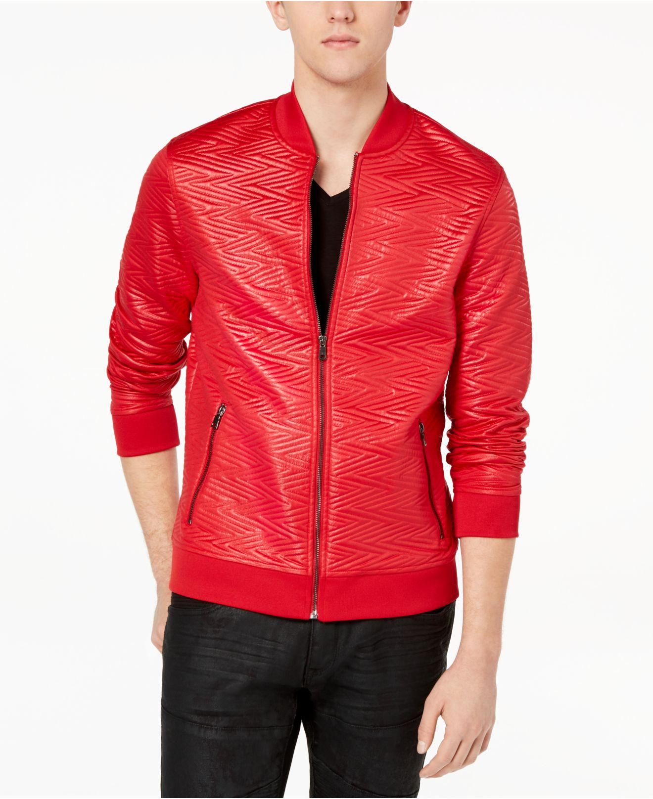inc red leather jacket