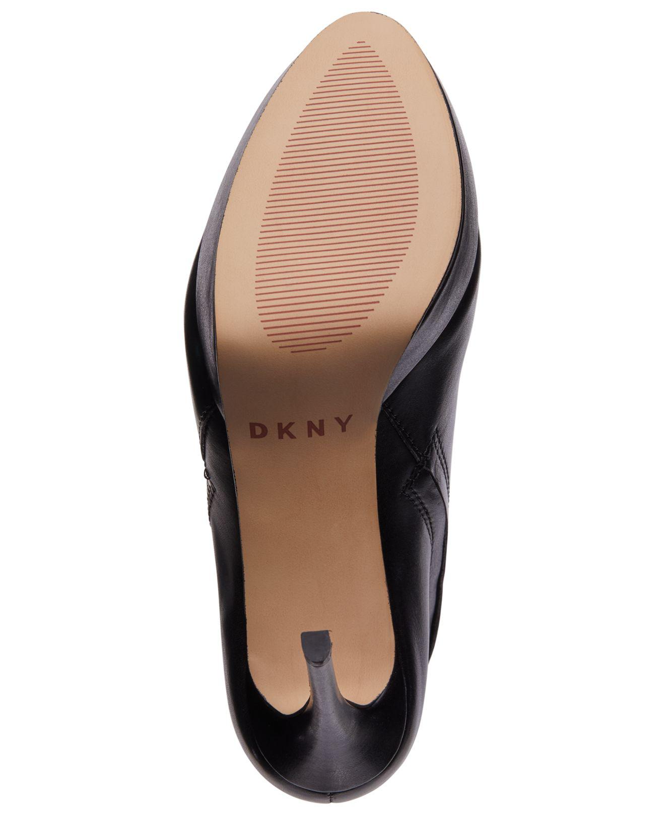 dkny jami platform booties
