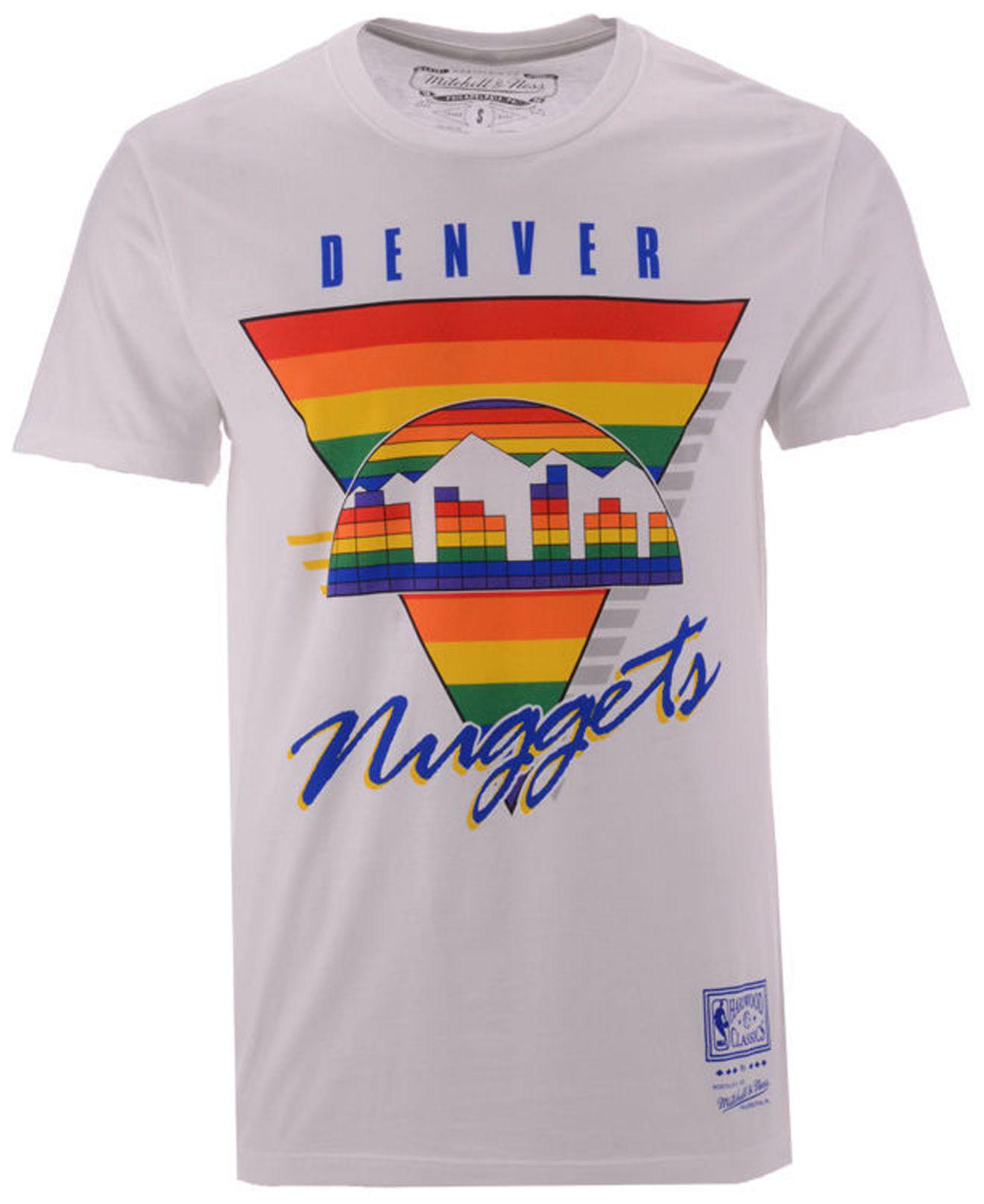 Mitchell & Ness Cotton Denver Nuggets Final Seconds T-shirt in White for  Men | Lyst