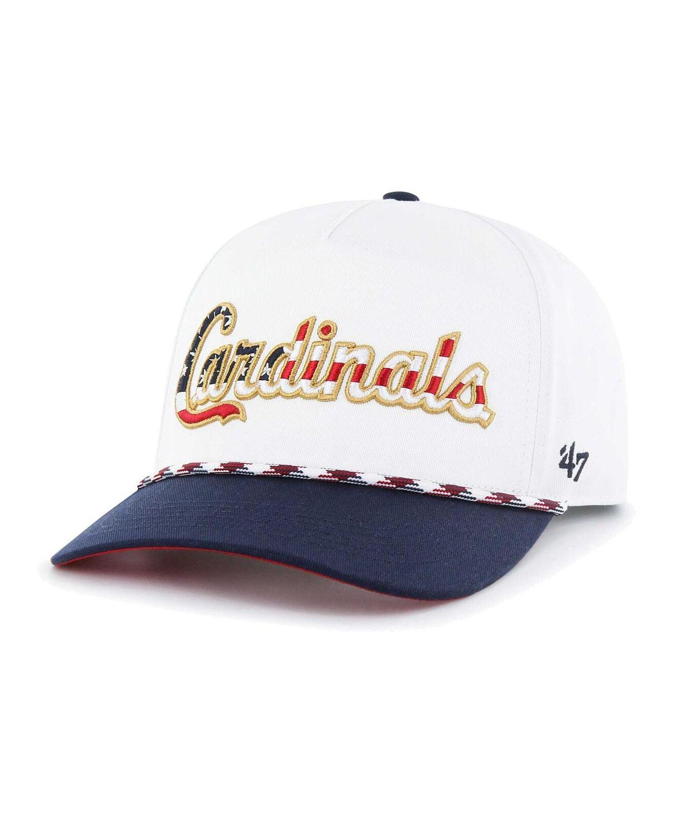 St. Louis Blues '47 Downburst Hitch Snapback Hat - White