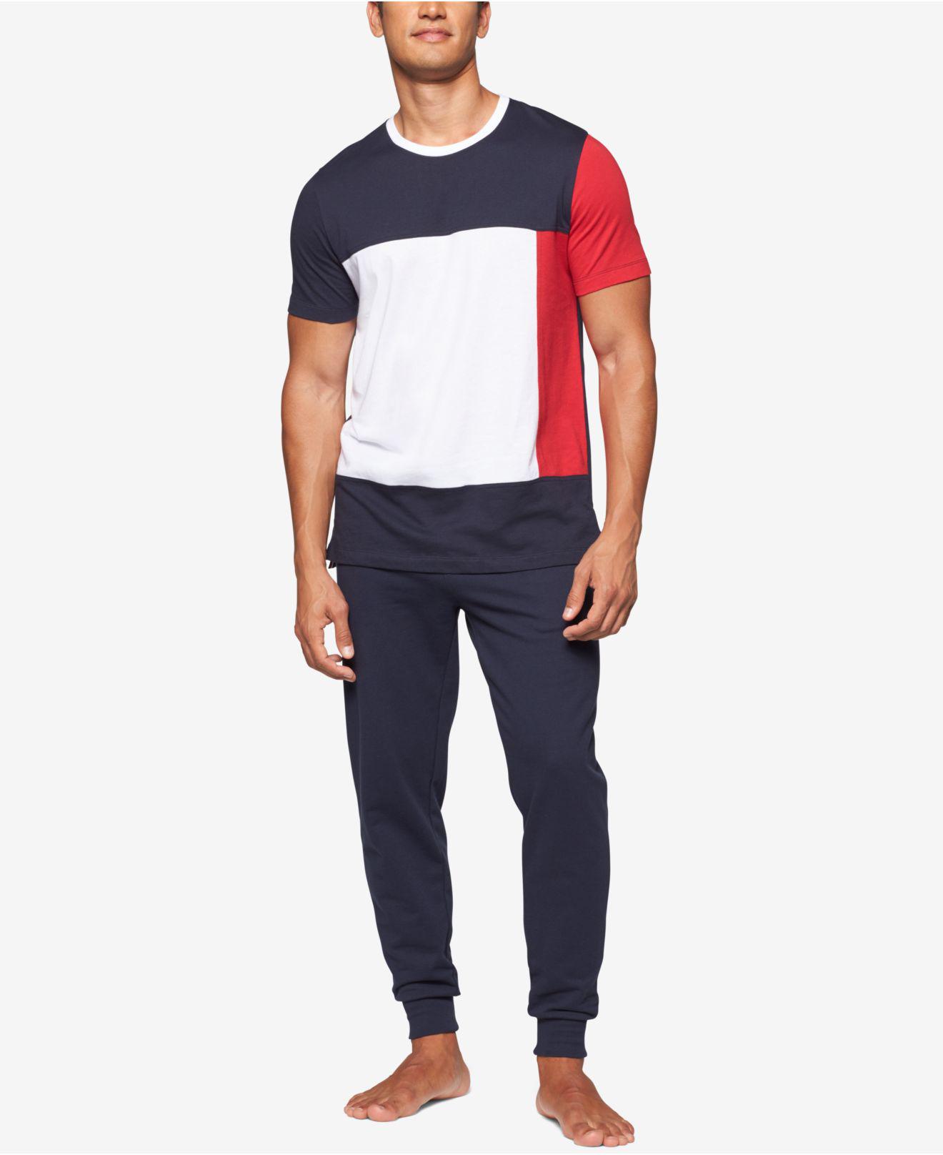 Tommy Hilfiger Mens Modern Essentials Cotton Jersey Crew Neck Long Sleeve Shirt