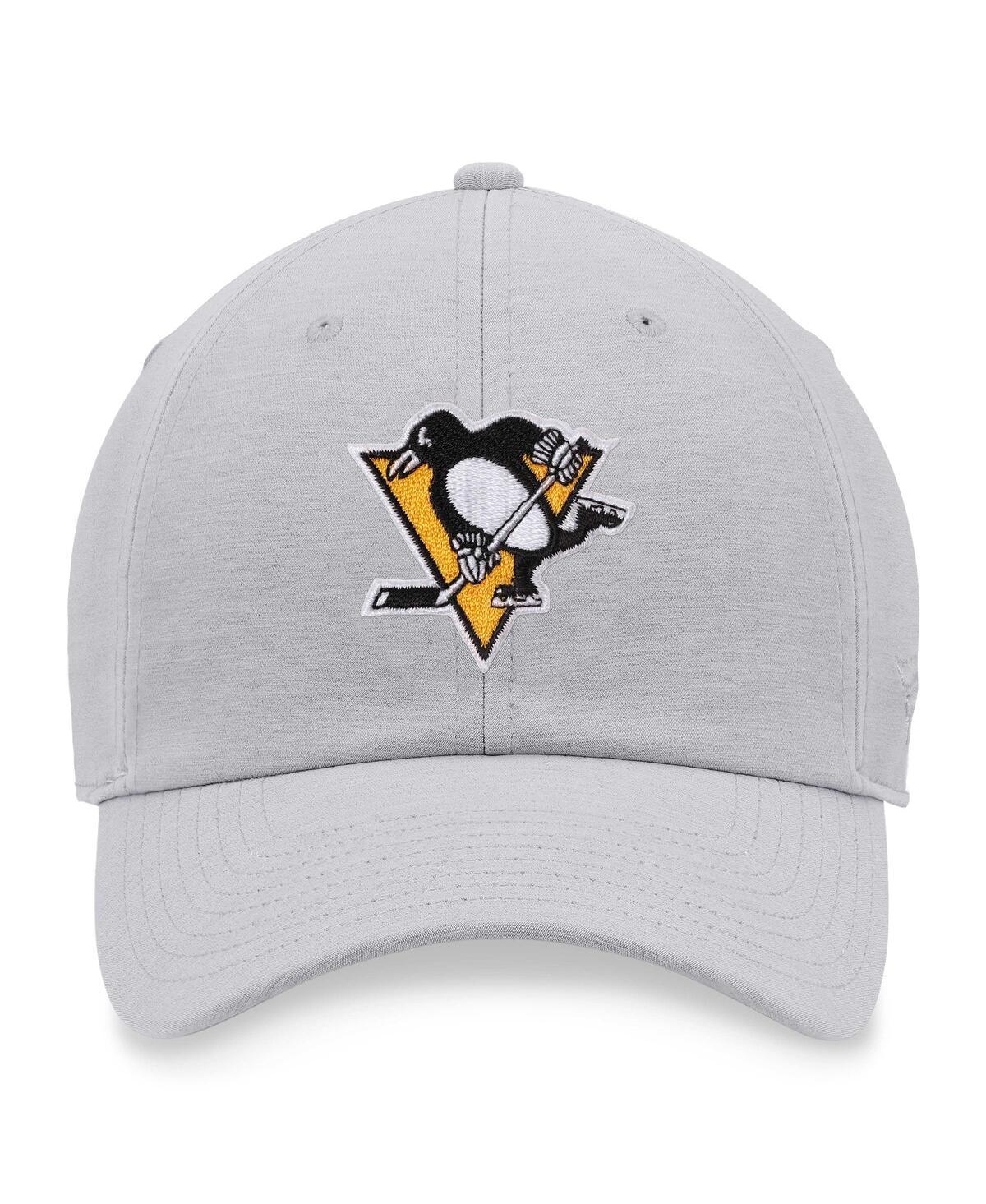 Men's Fanatics Branded Heathered Charcoal Pittsburgh Penguins Big