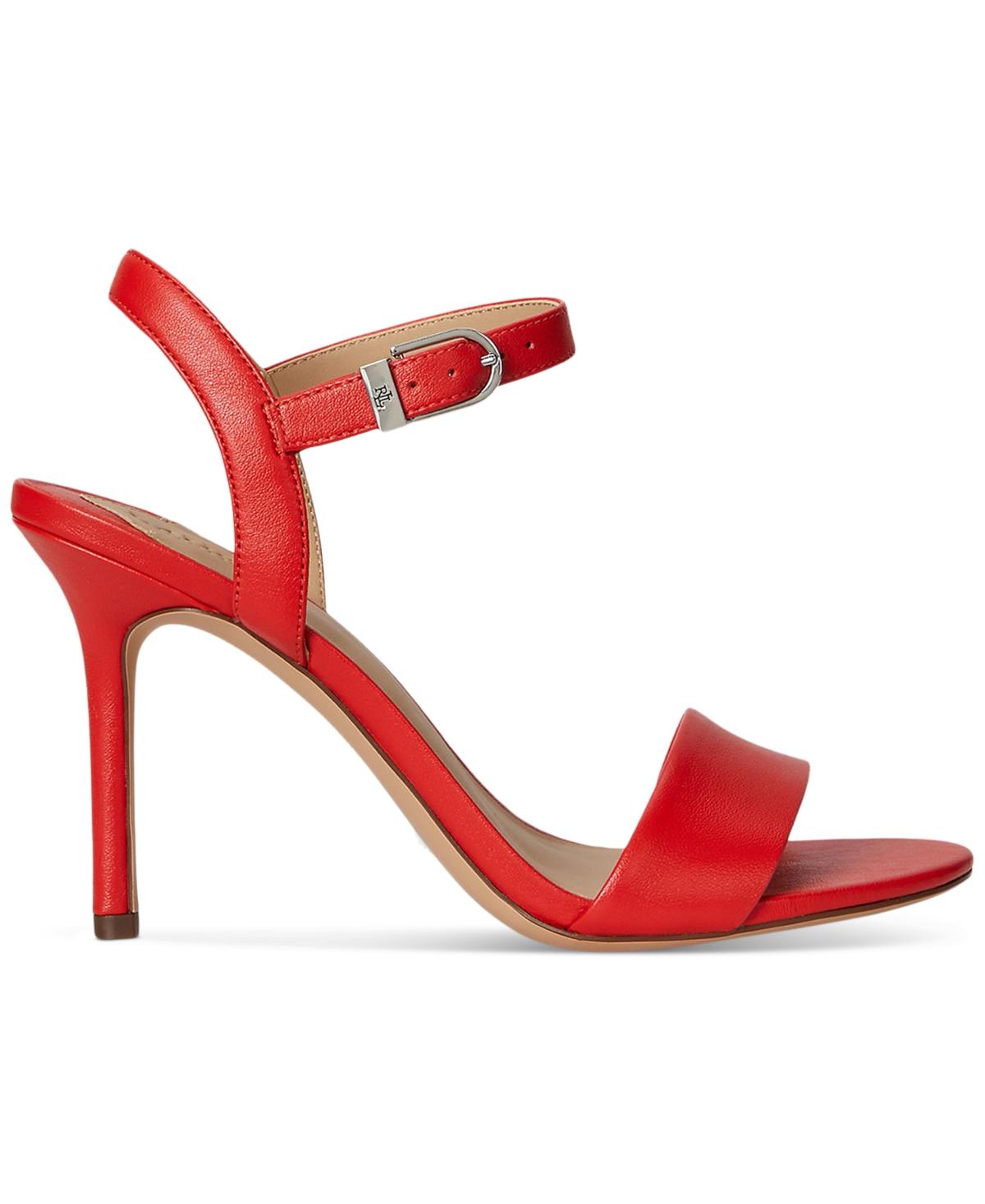 Slingback Macy's Red High Heel Shoes Ankle Strap Macys Red