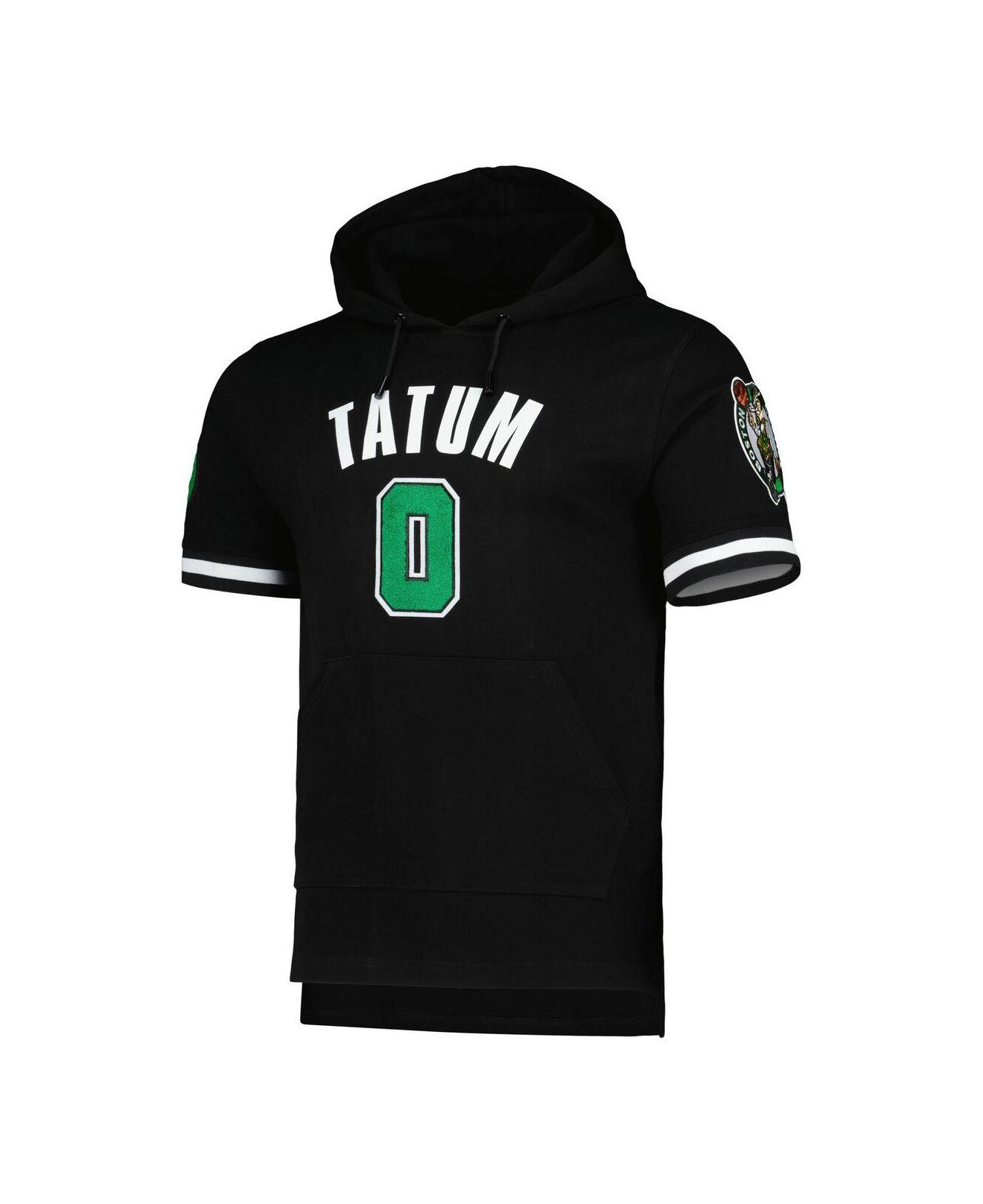 Men's Fanatics Branded Jayson Tatum Black Boston Celtics Playmaker Name & Number Pullover Hoodie Size: Extra Large