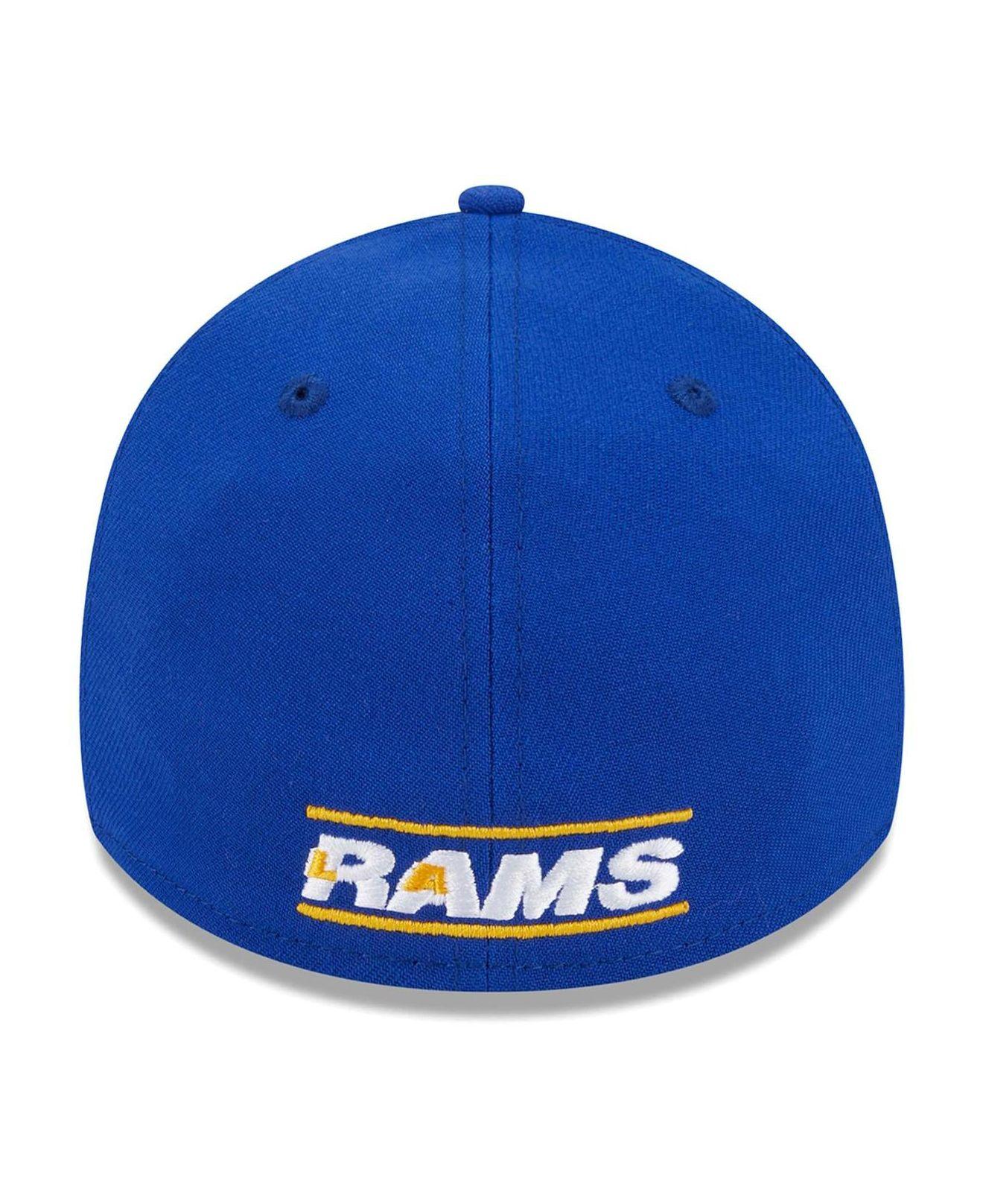 St Louis Rams NFL BLACK-CLASSIC FLEX Hat by New Era