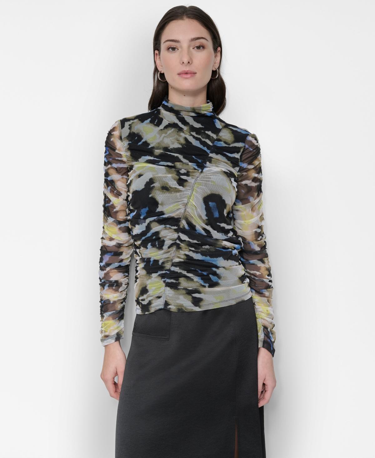 dkny ruched top