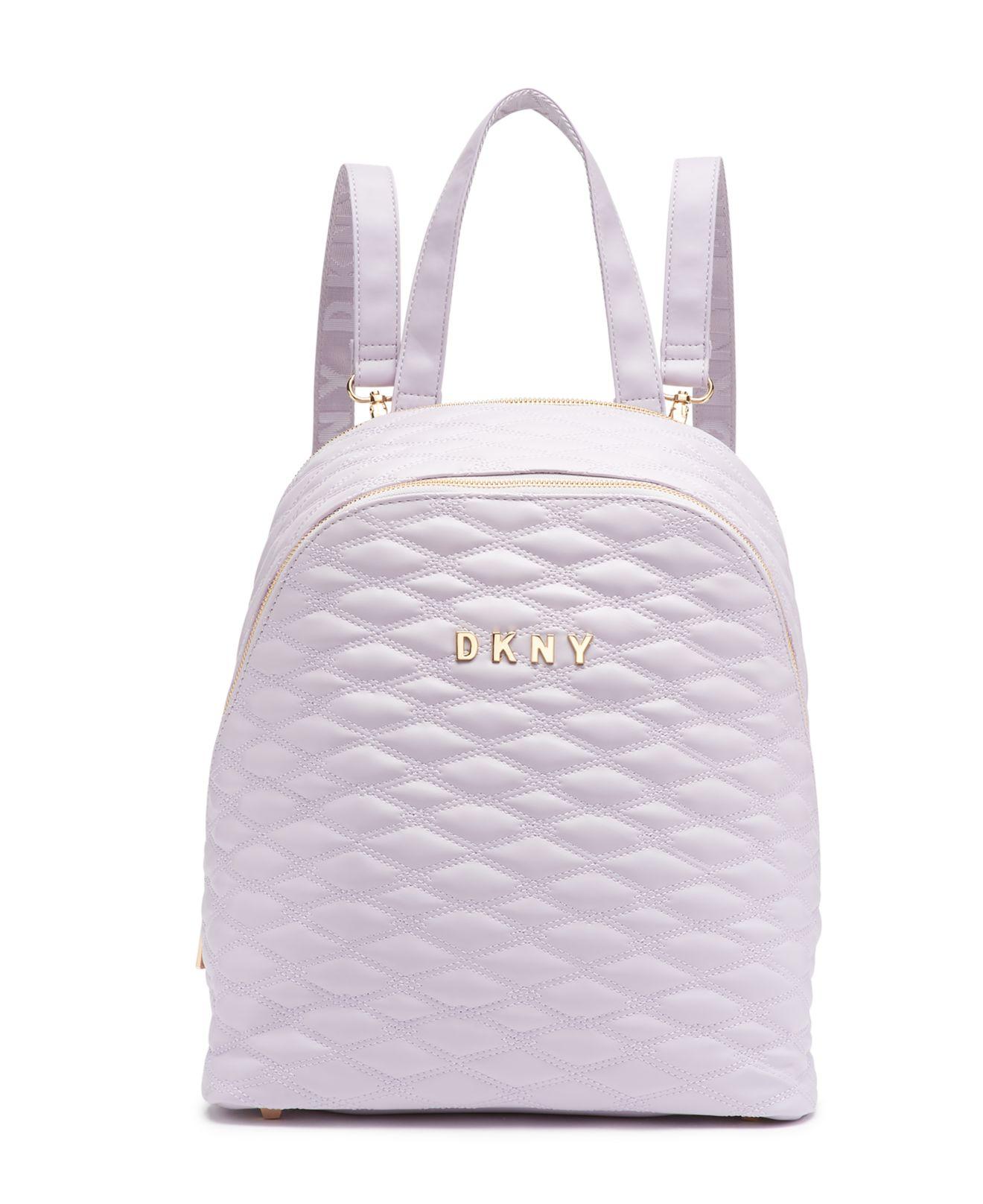 dkny grey backpack