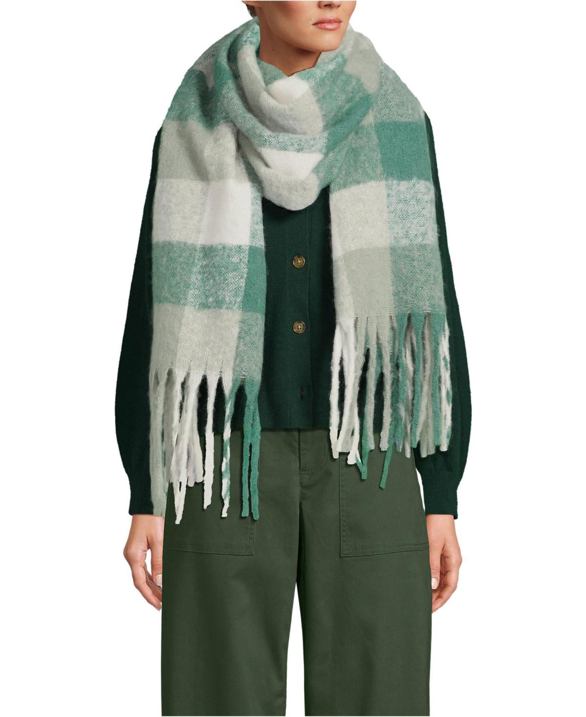 Plaid Scarf Lands End Scarves Women's Lands' End Scarves And