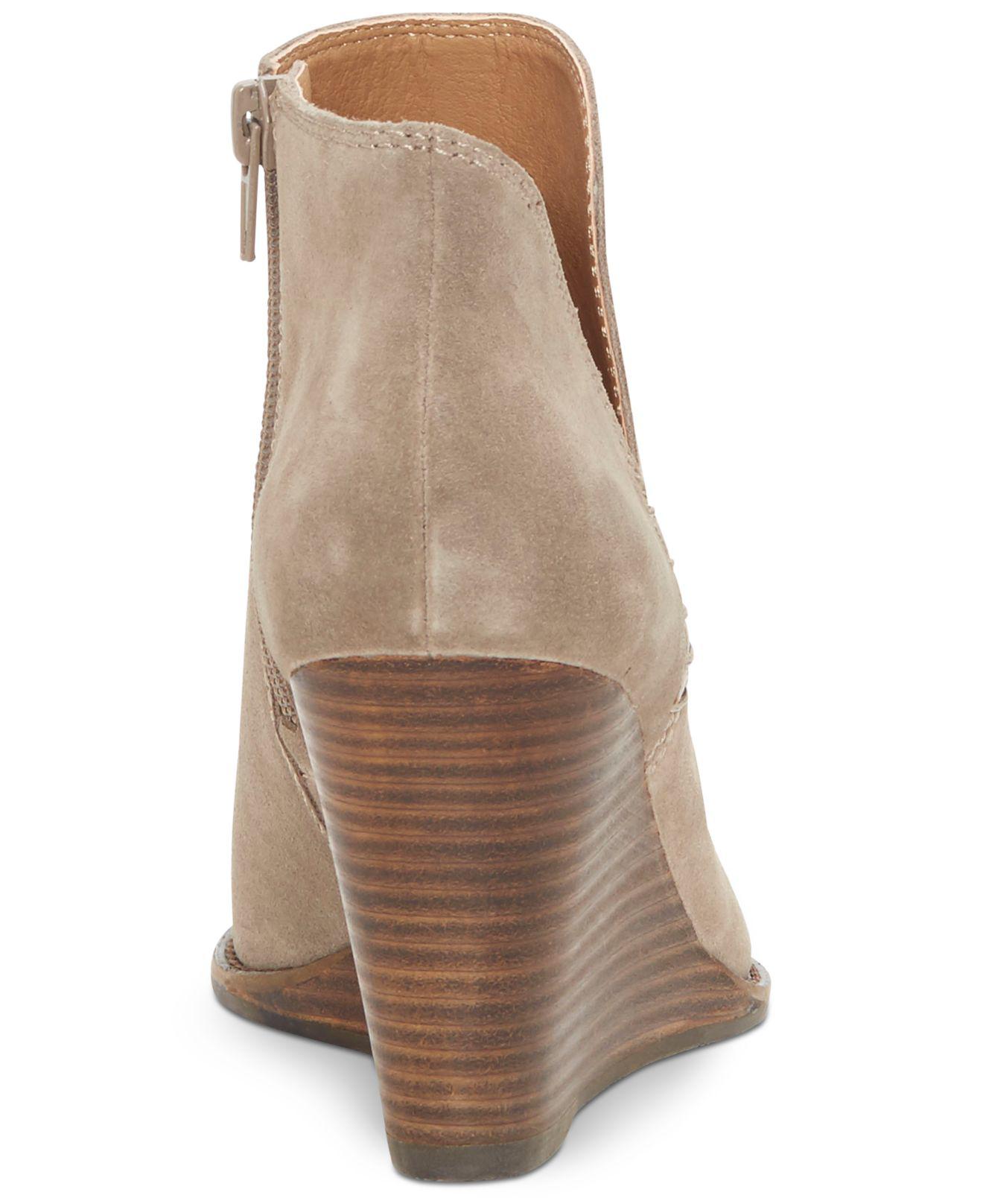 lucky brand yimme wedge bootie