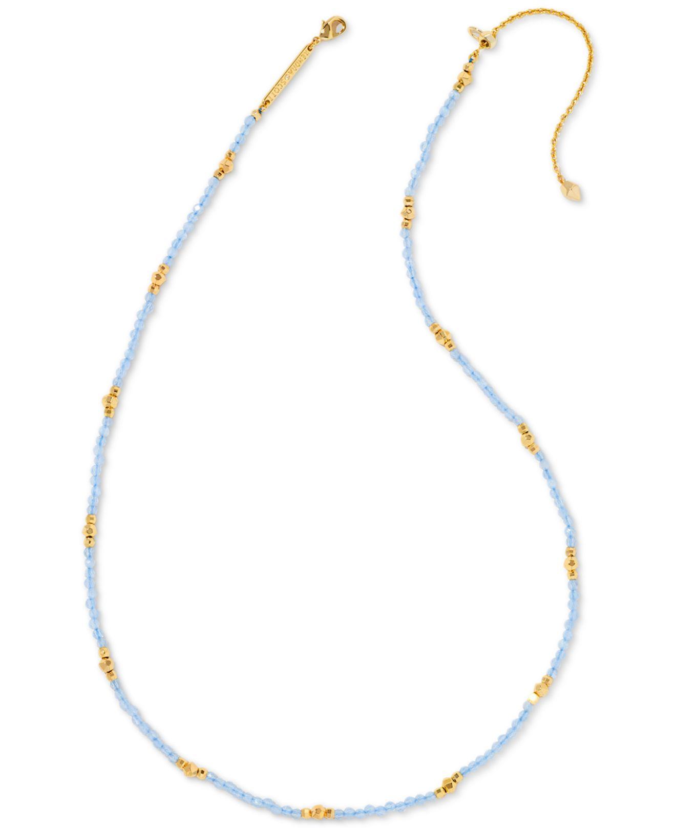 Kendra Scott Gold tone Beaded 15 1 2