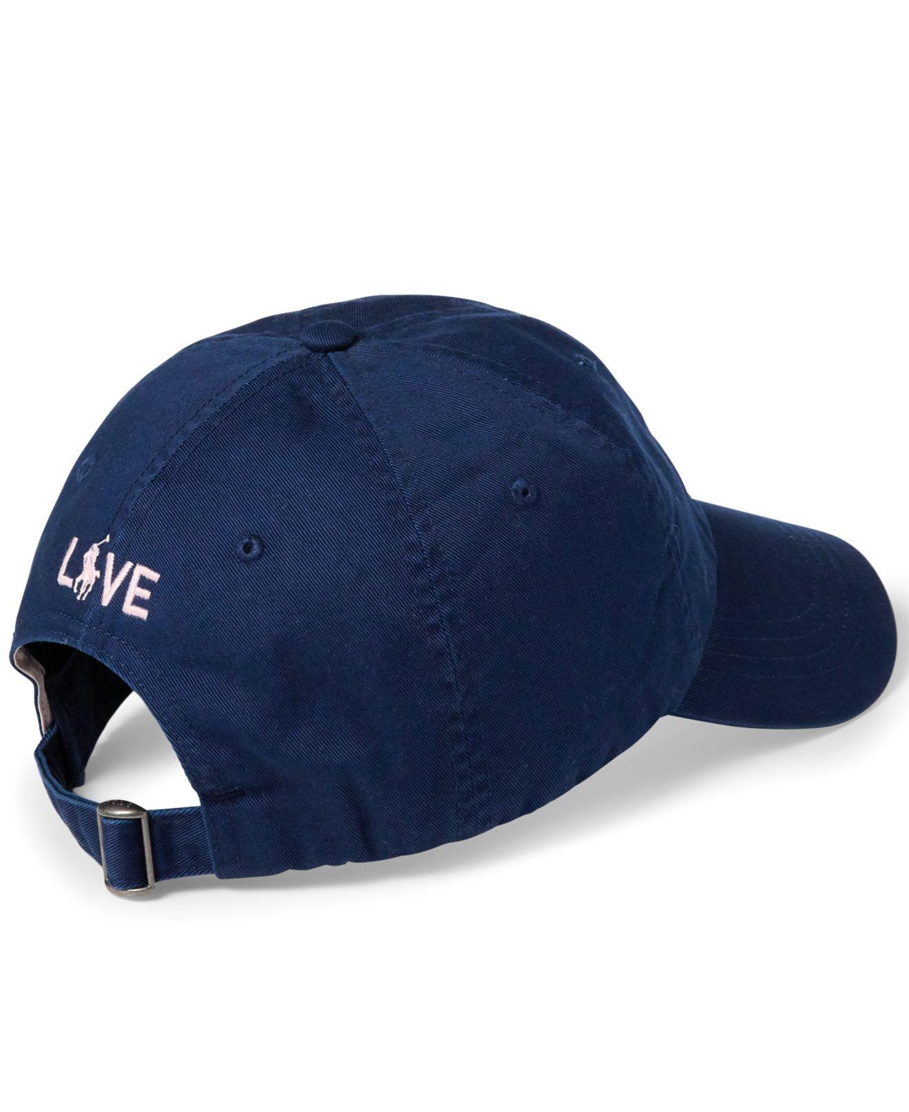 navy polo ralph lauren cap