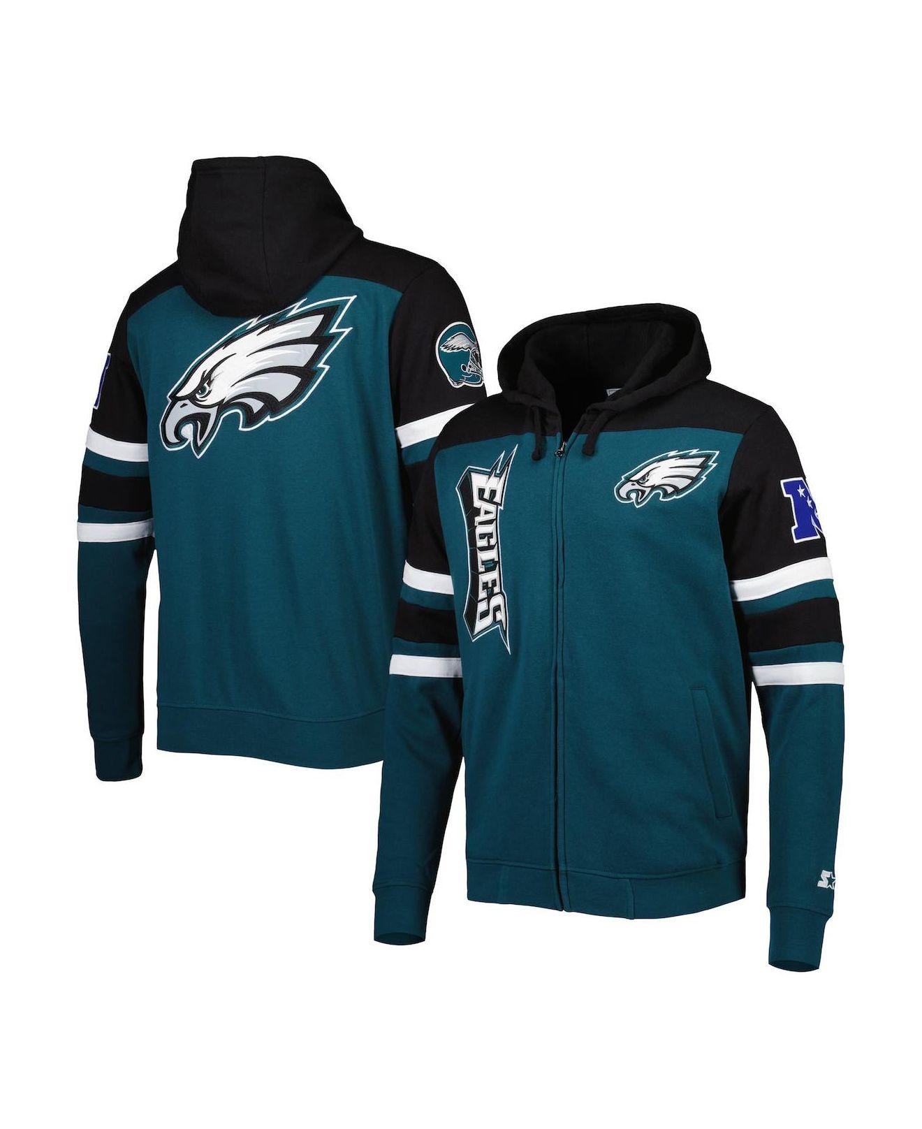 Starter Green Philadelphia Eagles Extreme Full-zip Hoodie Jacket in Blue  for Men