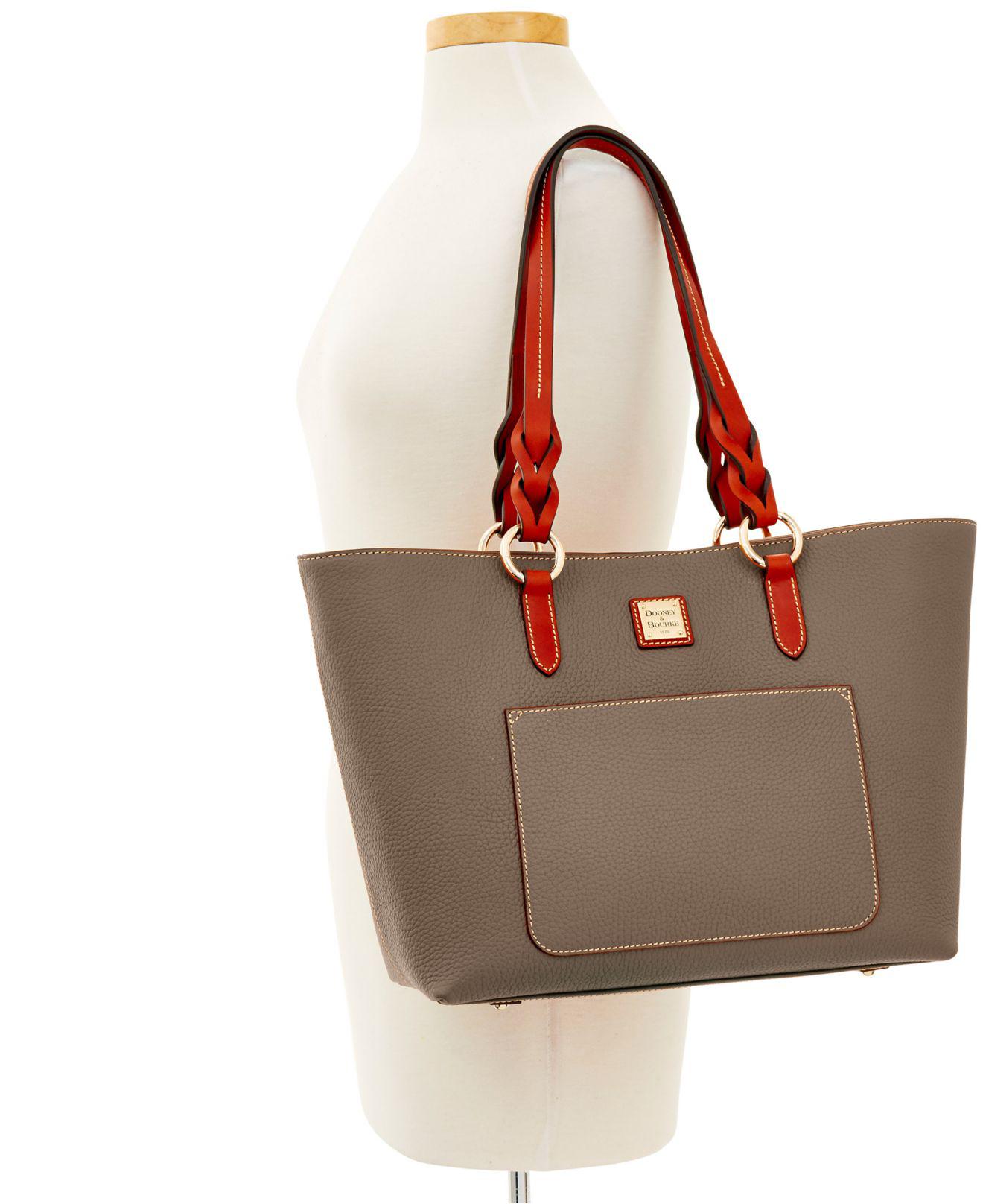dooney & bourke pebble grain tammy tote